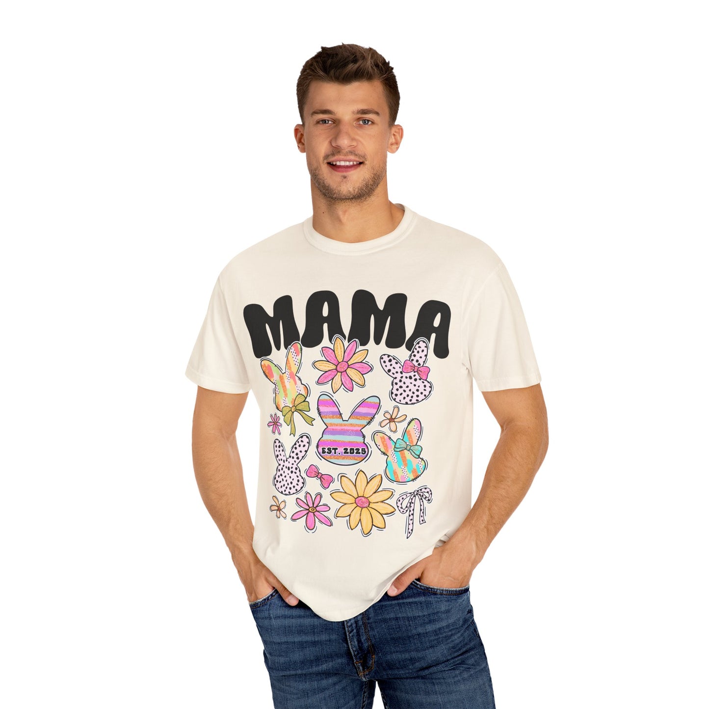 Coquette MAMA Dot Comfort Colors T-shirt