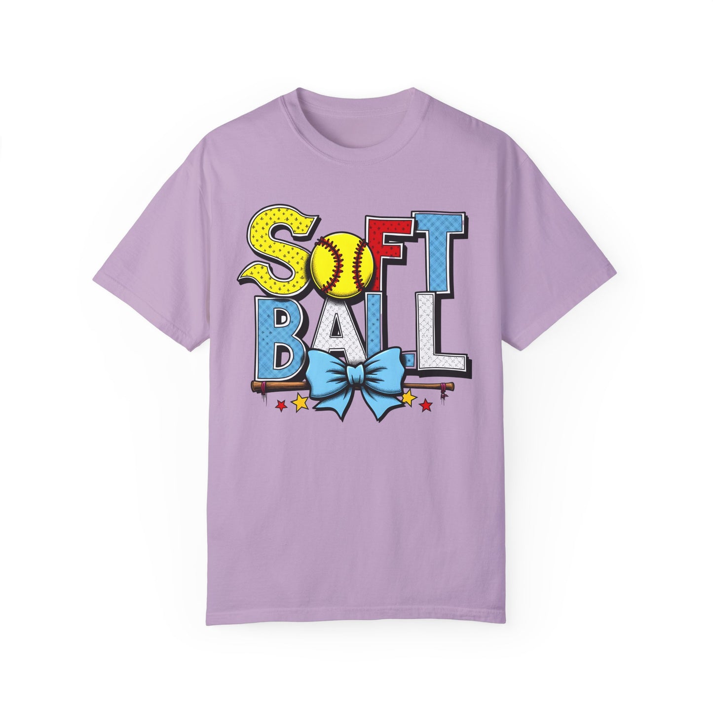 Softball Coquette Bow T-Shirt