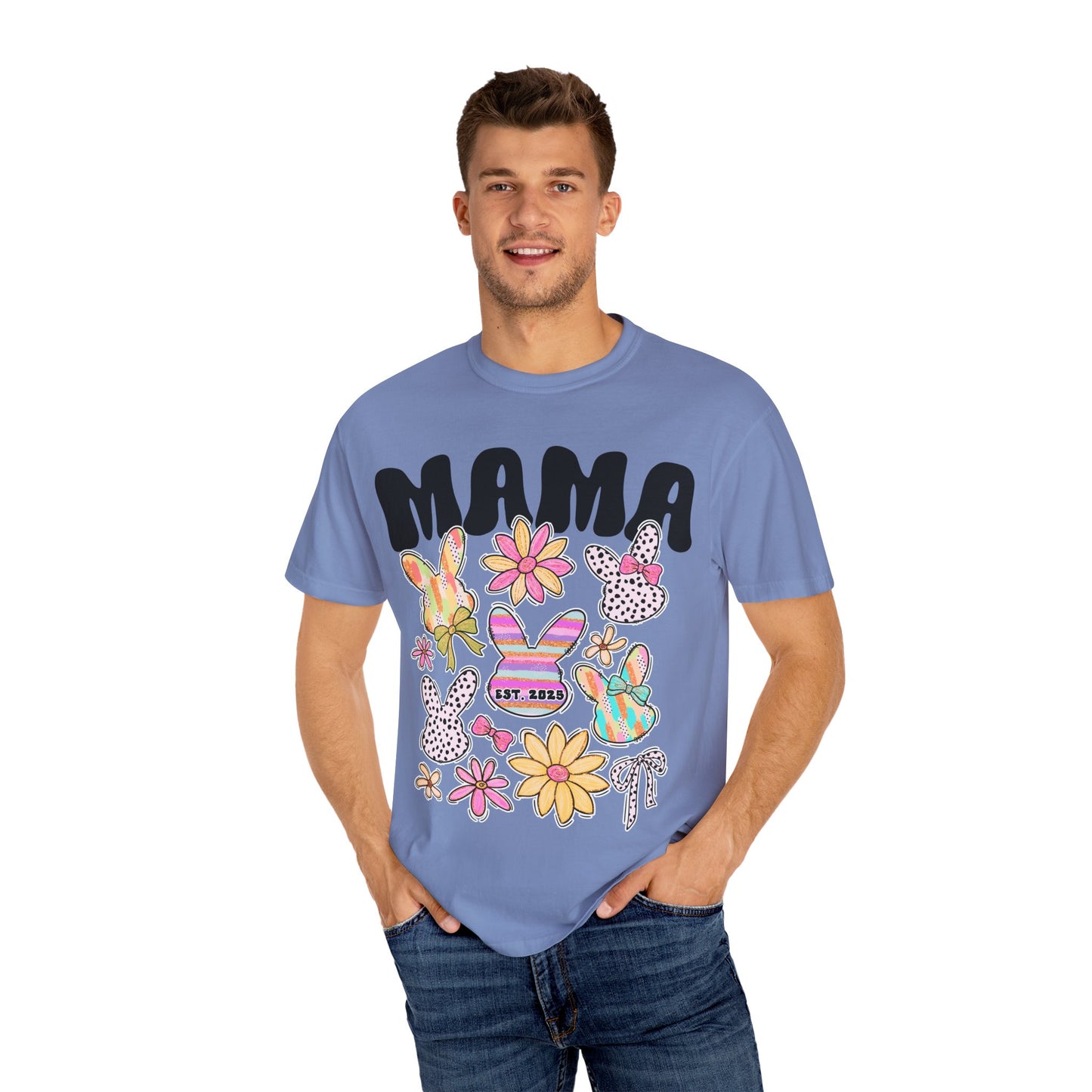 Coquette MAMA Dot Comfort Colors T-shirt