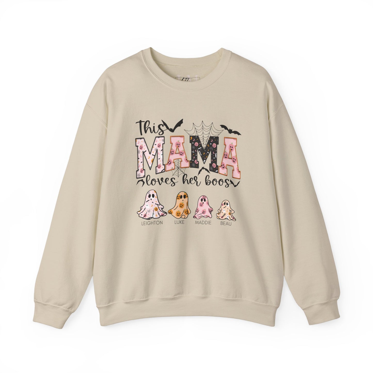 Custom Mama Loves her Boos Sweatshirt