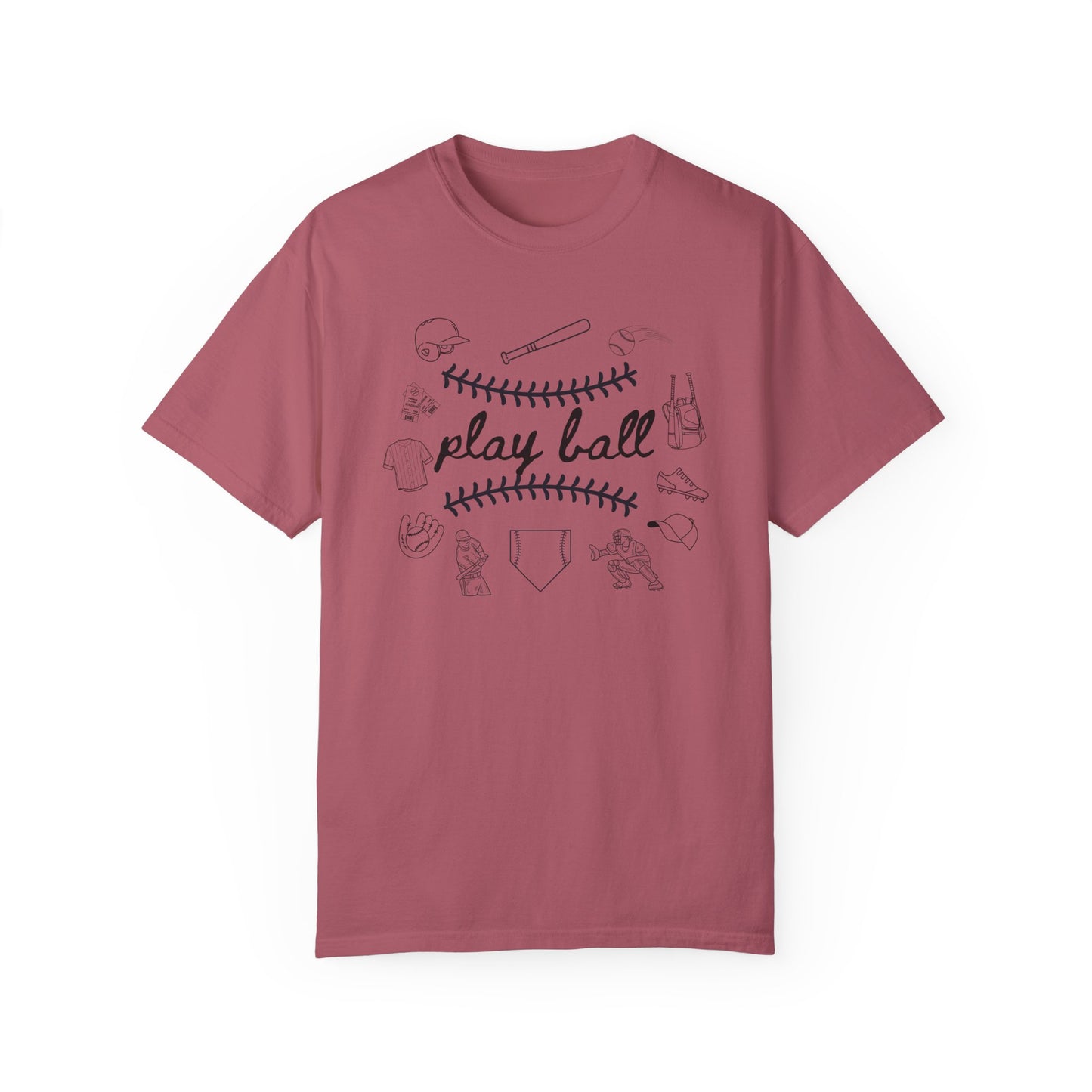 Play Ball Doodle T-Shirt