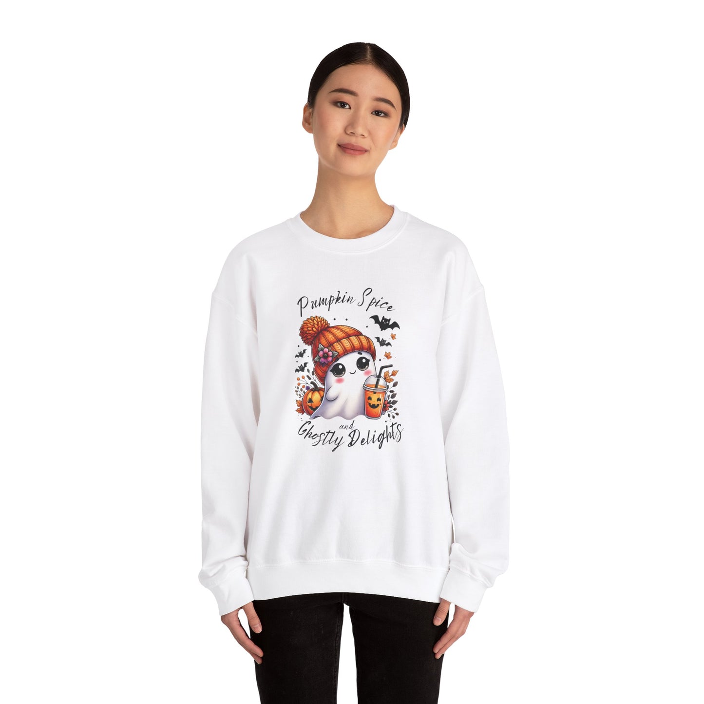 Pumpkin Spice and Ghostly Delights Sweatshirt