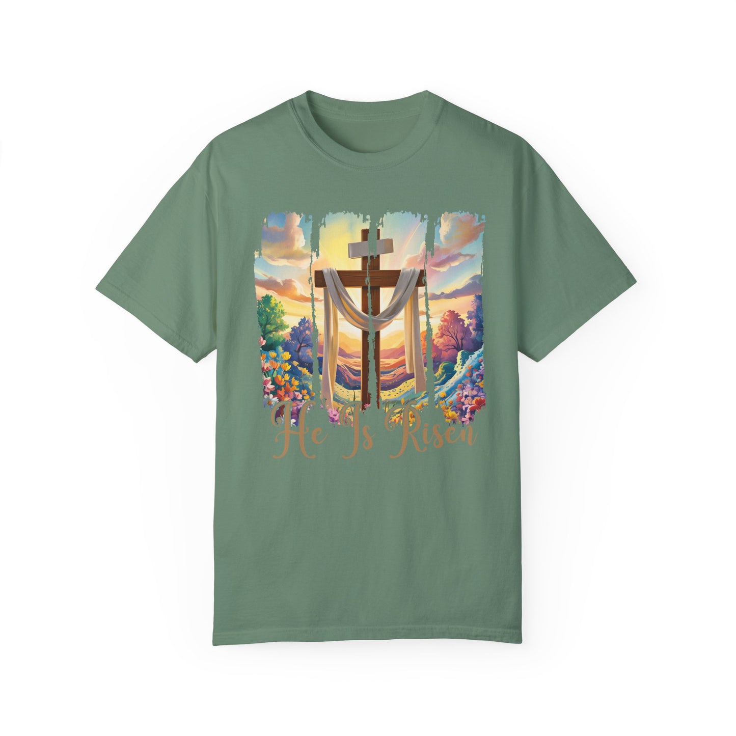 He Is Risen Watercolor T-Shirt