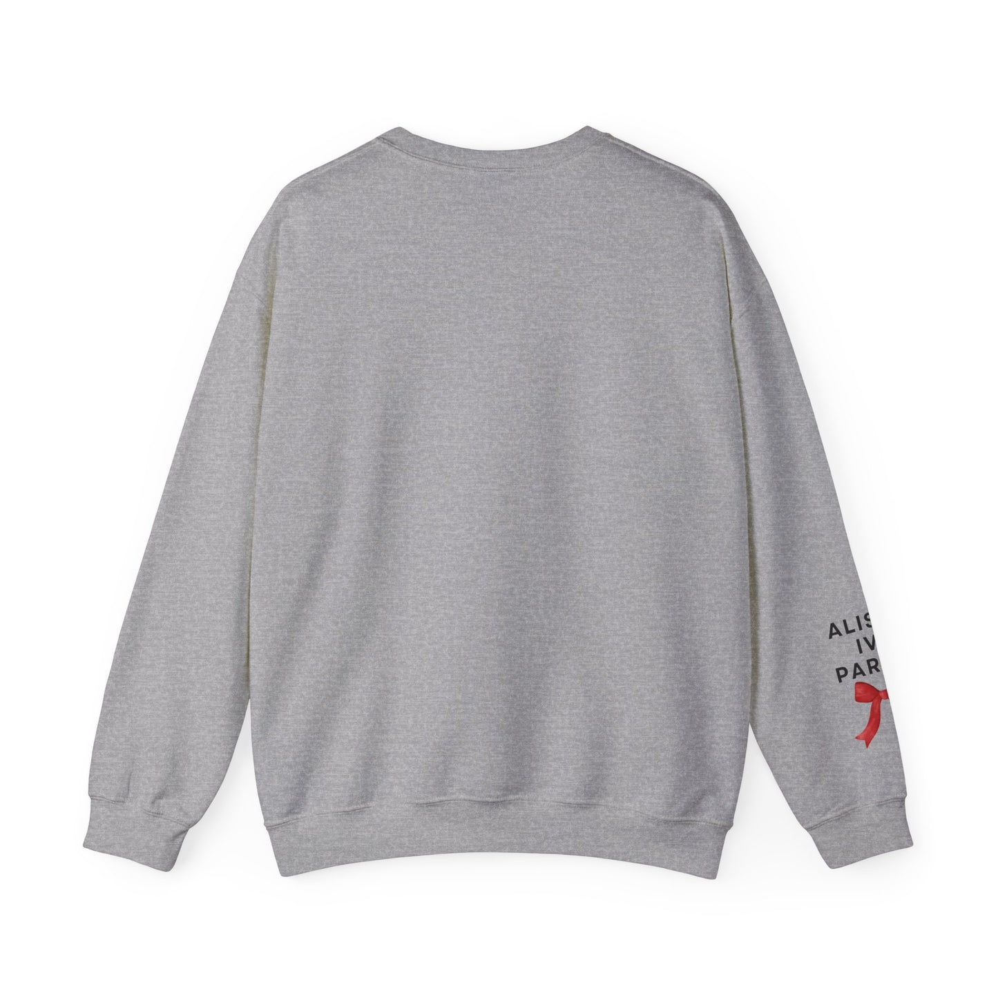 Personalized Checkered Coquette Mama Sweatshirt