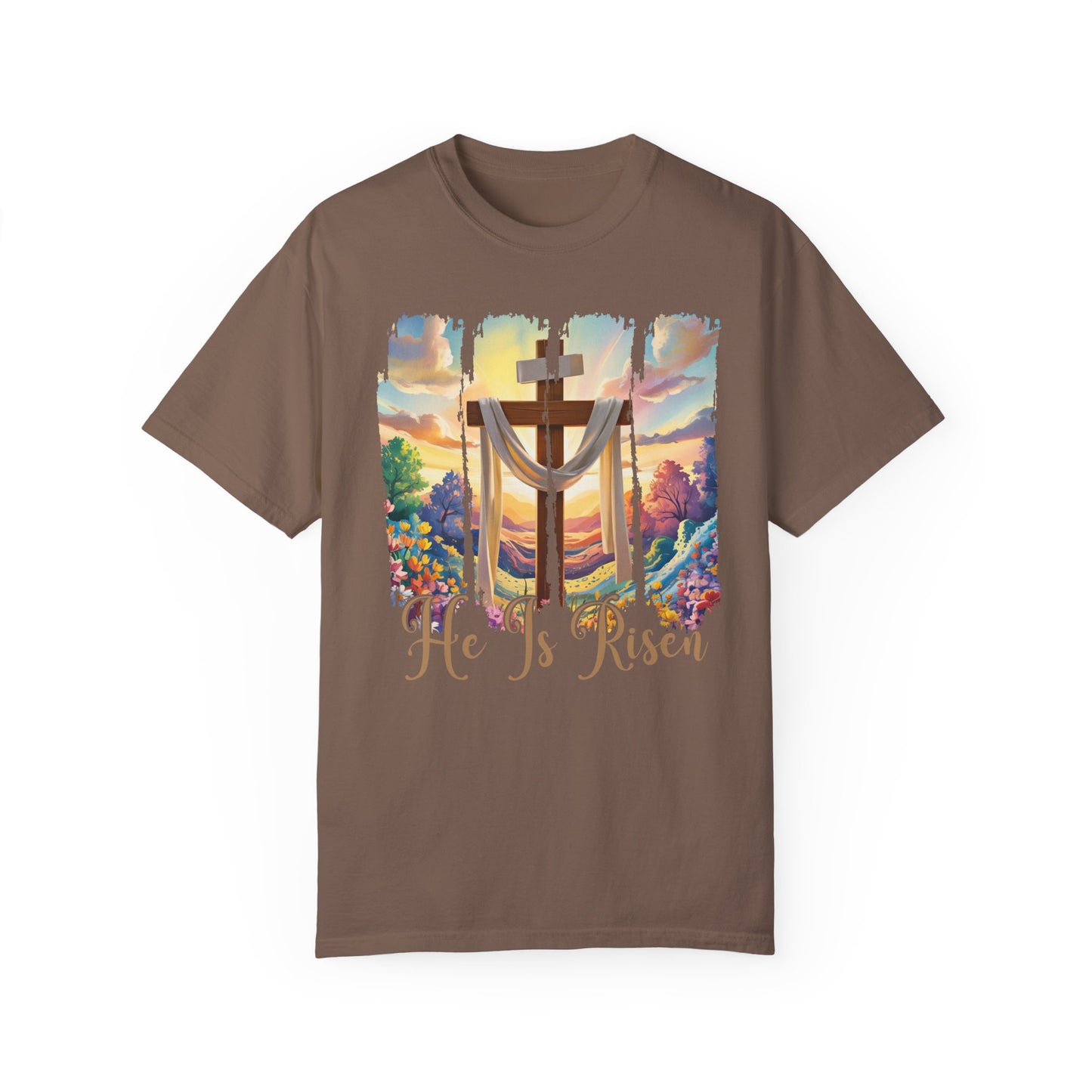 He Is Risen Watercolor T-Shirt