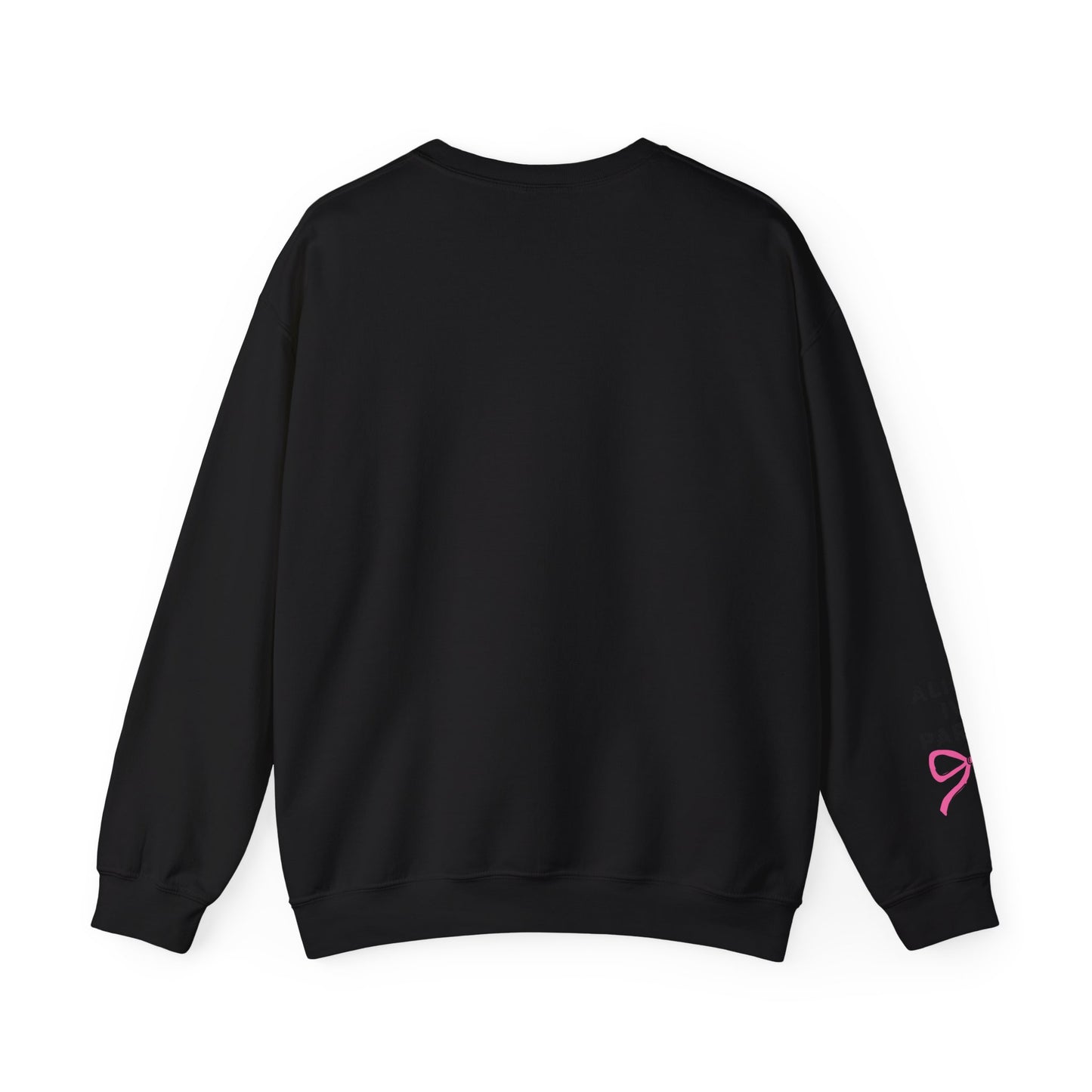 Personalized Bow Checkered Mama Sweatshirt