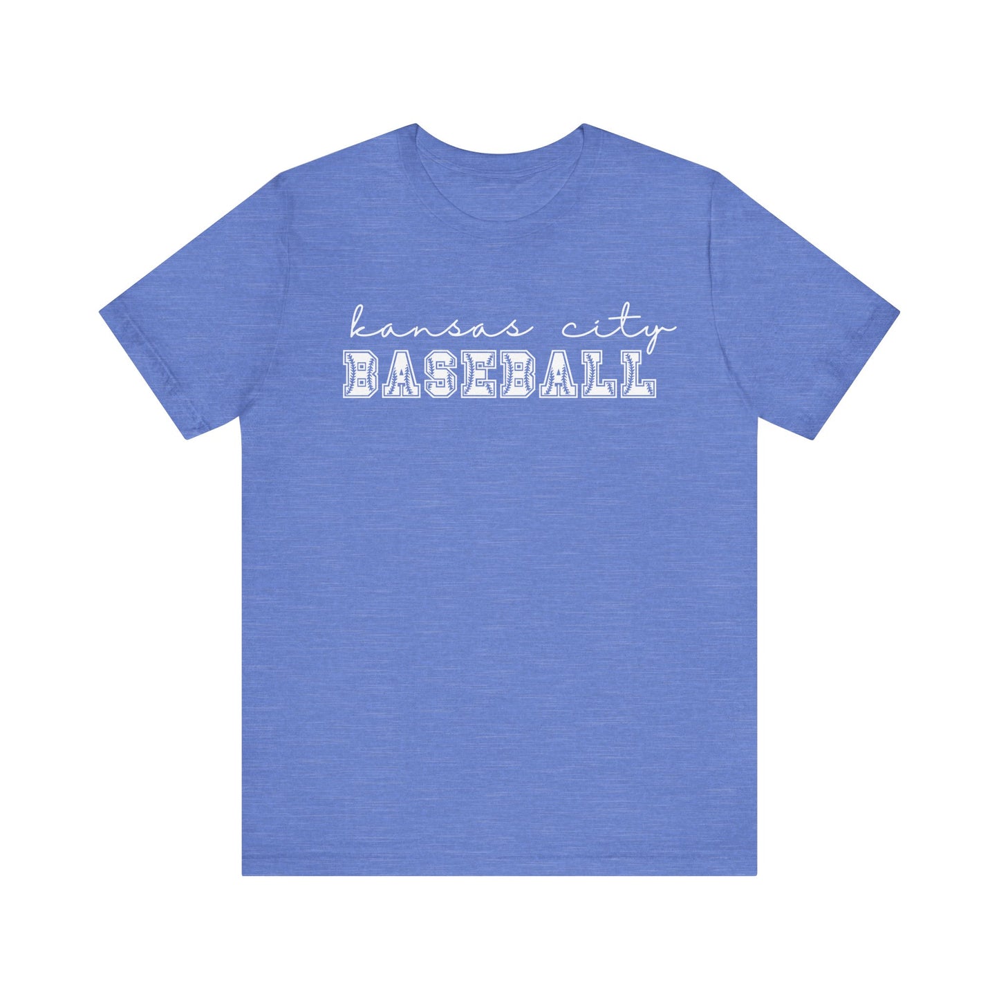 Kansas City Baseball Letters T-Shirt