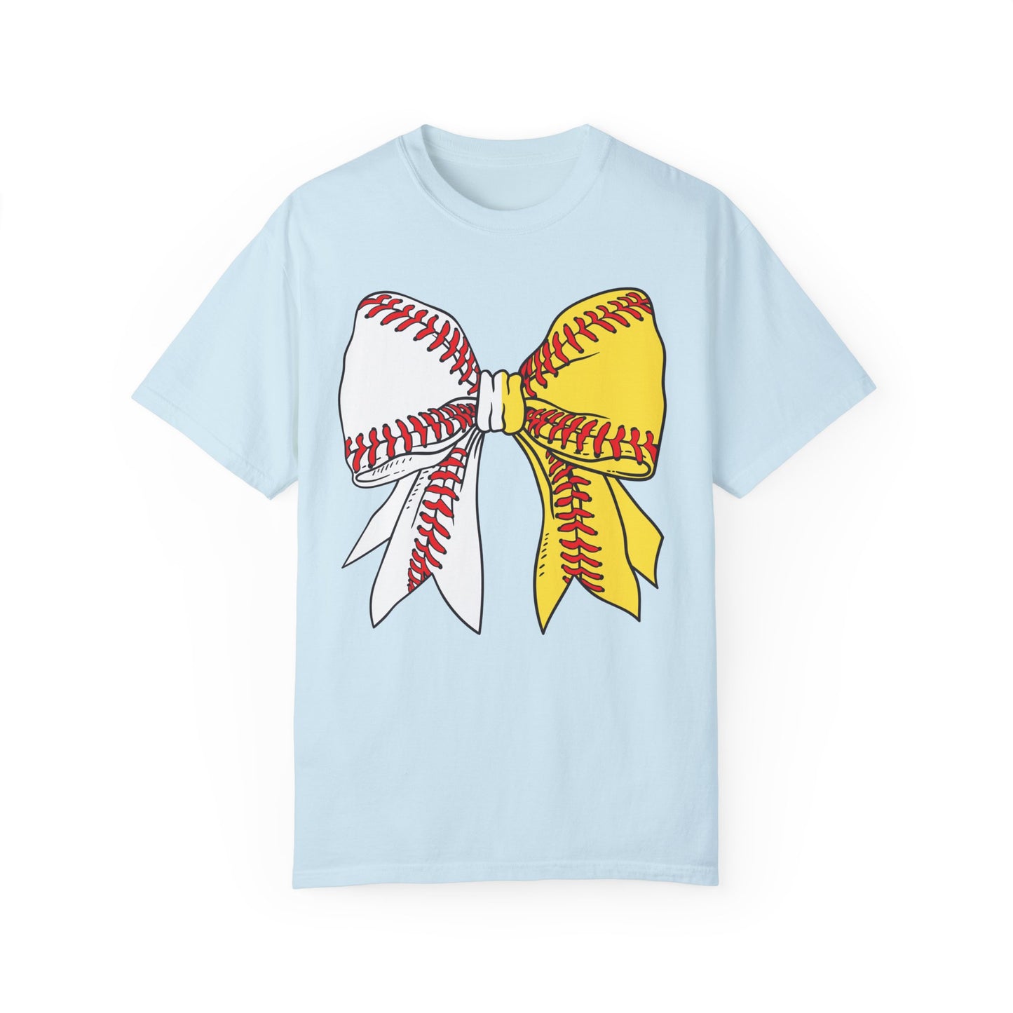 Baseball & Softball Coquette Bow T-Shirt