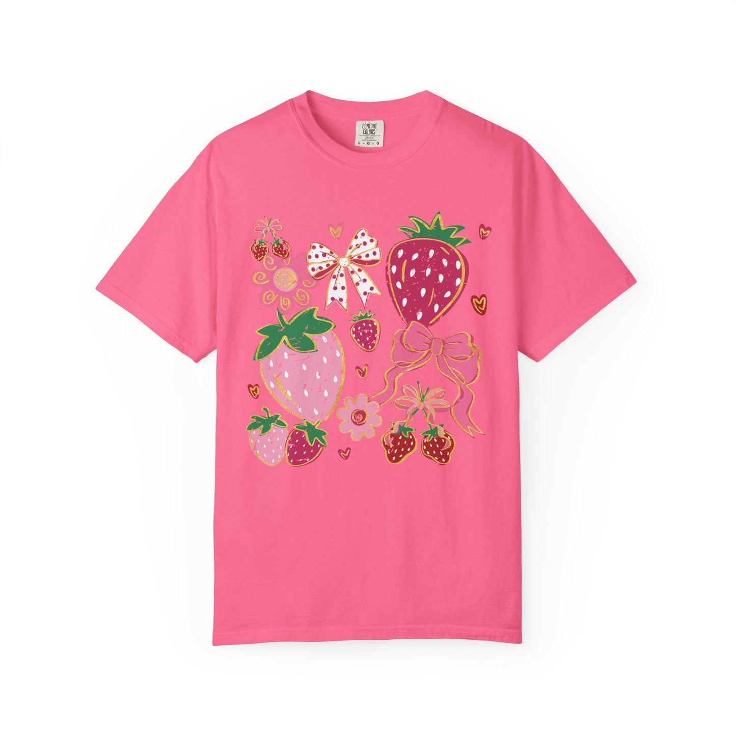 Strawberry Design Colors Shirt