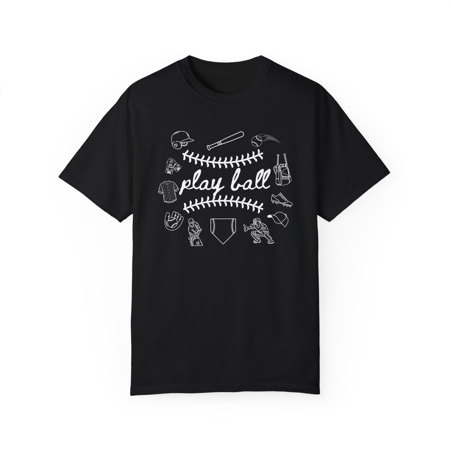 Play Ball Doodle T-Shirt