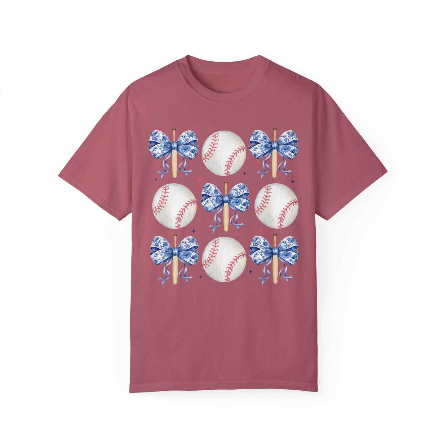 Toile Coquette Baseball Grid T-Shirt