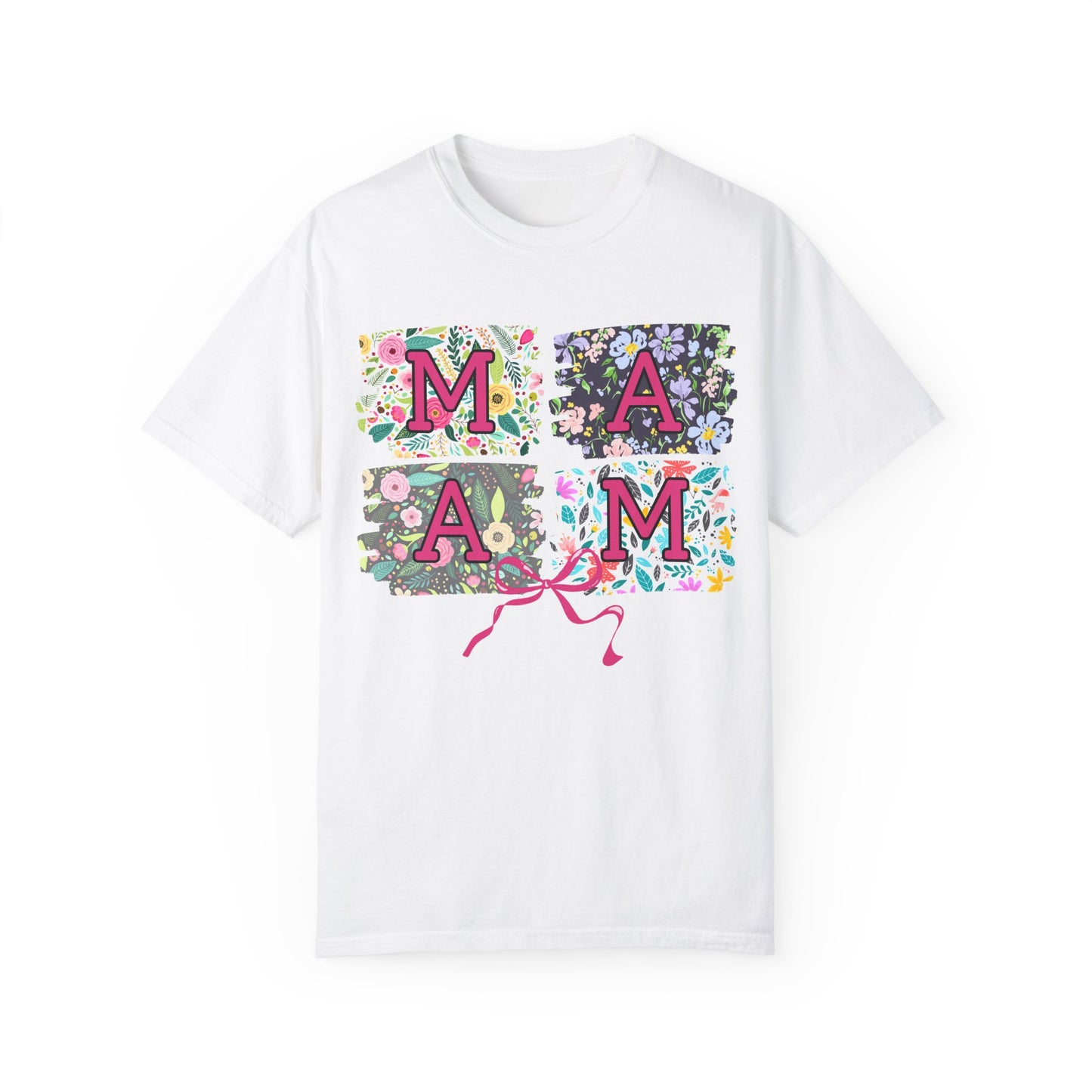 Floral Square Mama T-Shirt