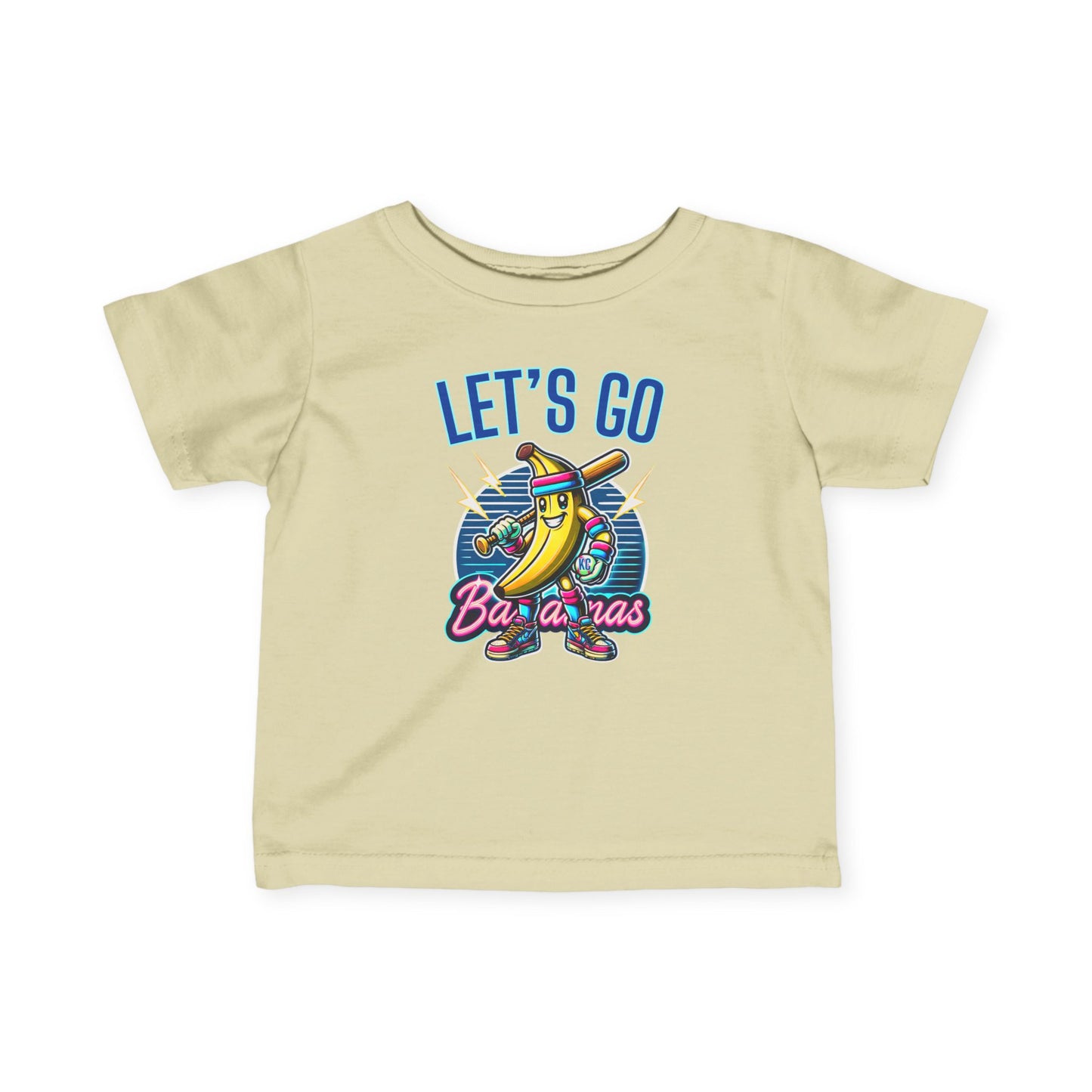 Infant Let's Go Bananas Kansas City Baseball Shirt