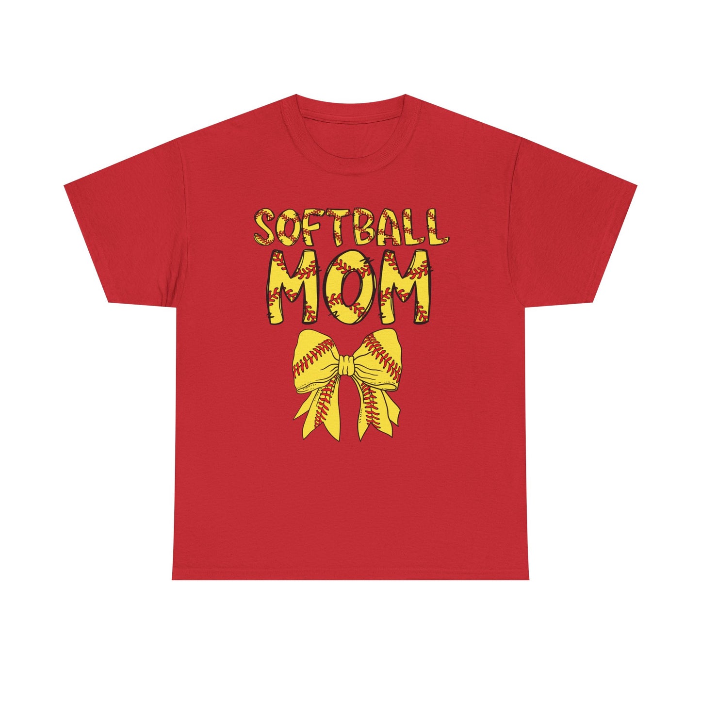 Softball Mom Unisex Heavy Cotton Tee