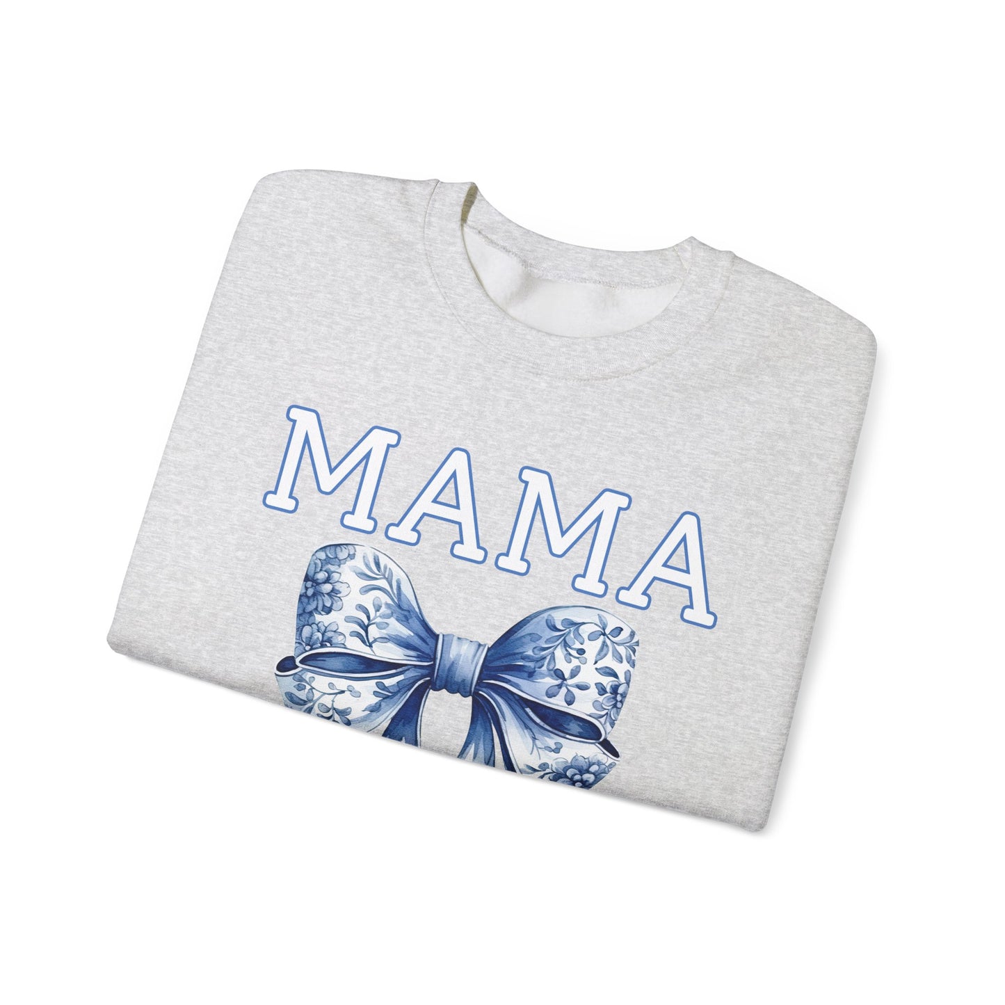 Personalized Toile Coquette Mama Sweatshirt