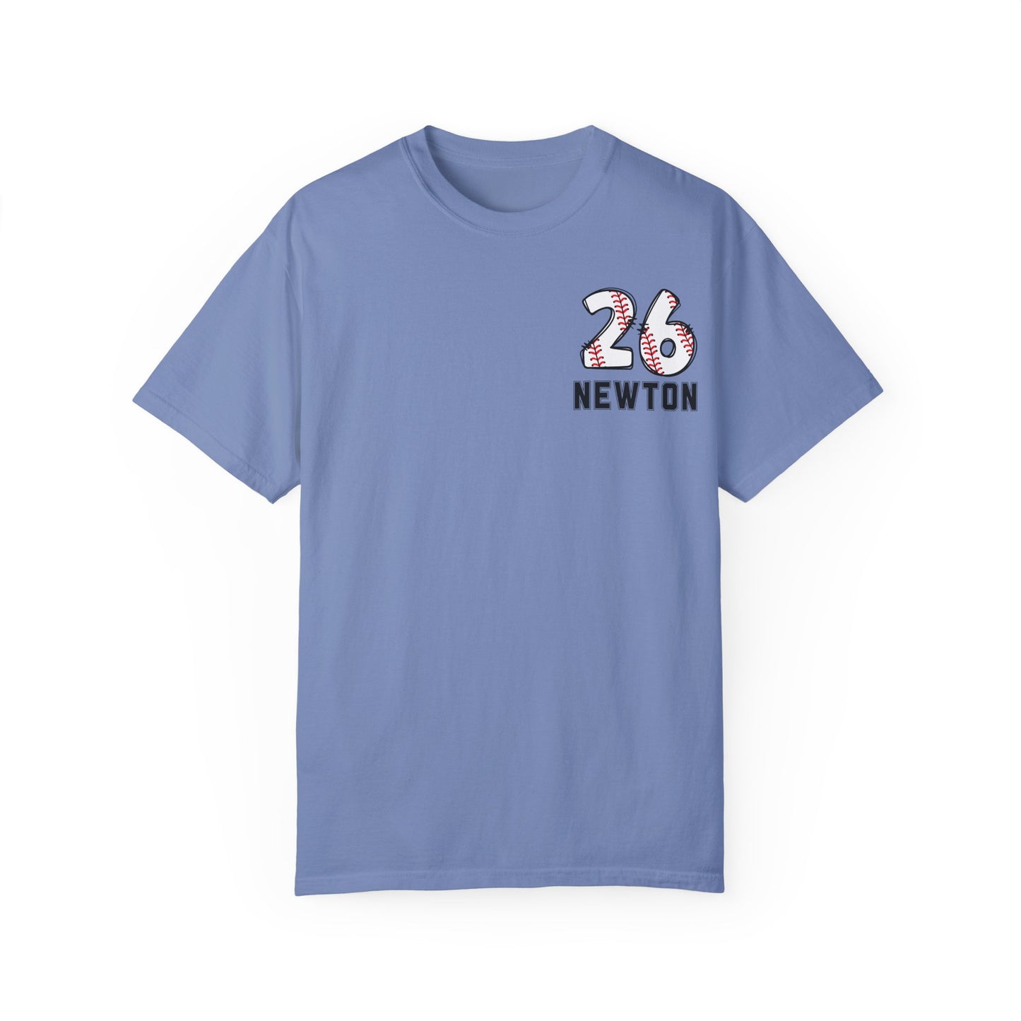 Custom Baseball Number and Name T-Shirt