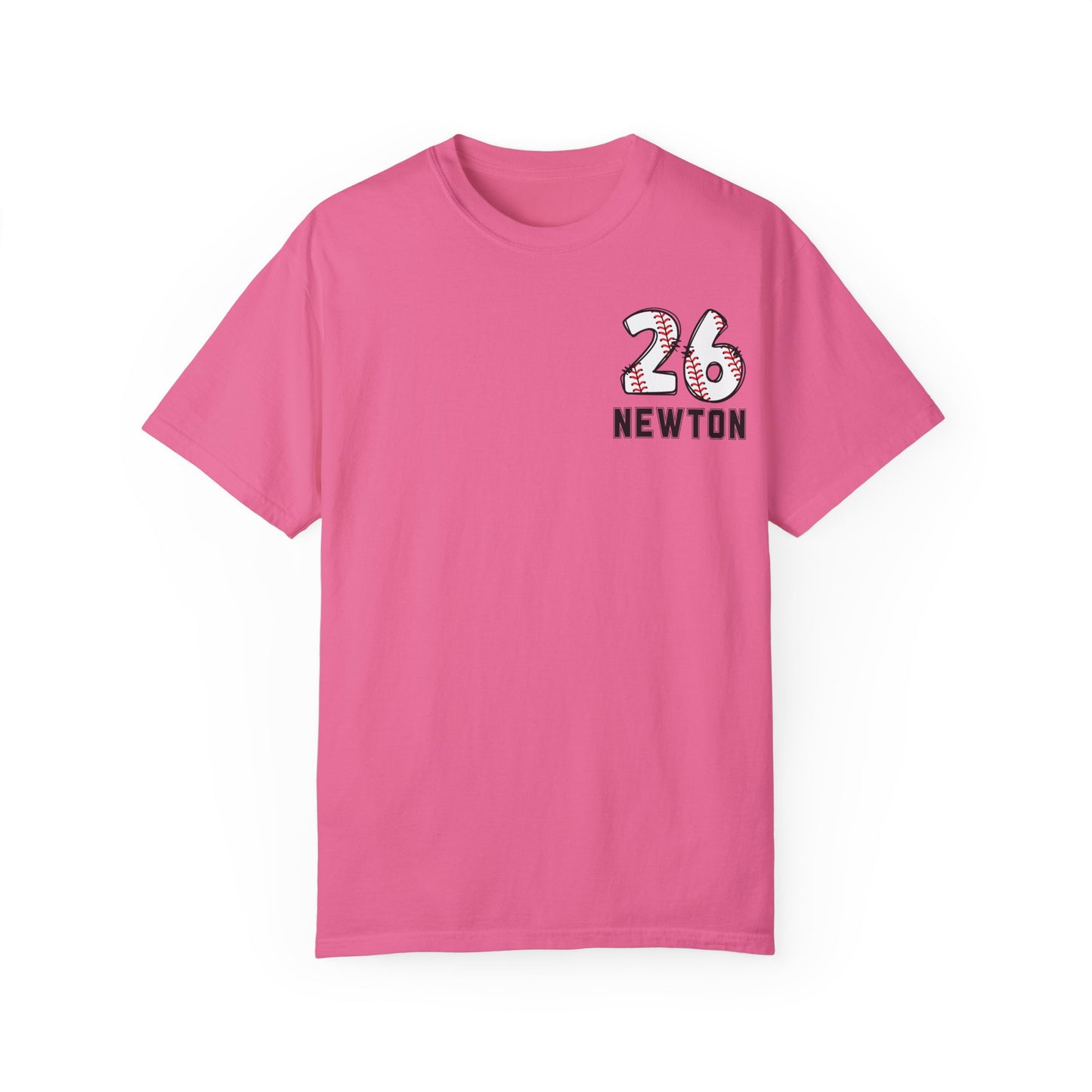 Custom Baseball Number and Name T-Shirt