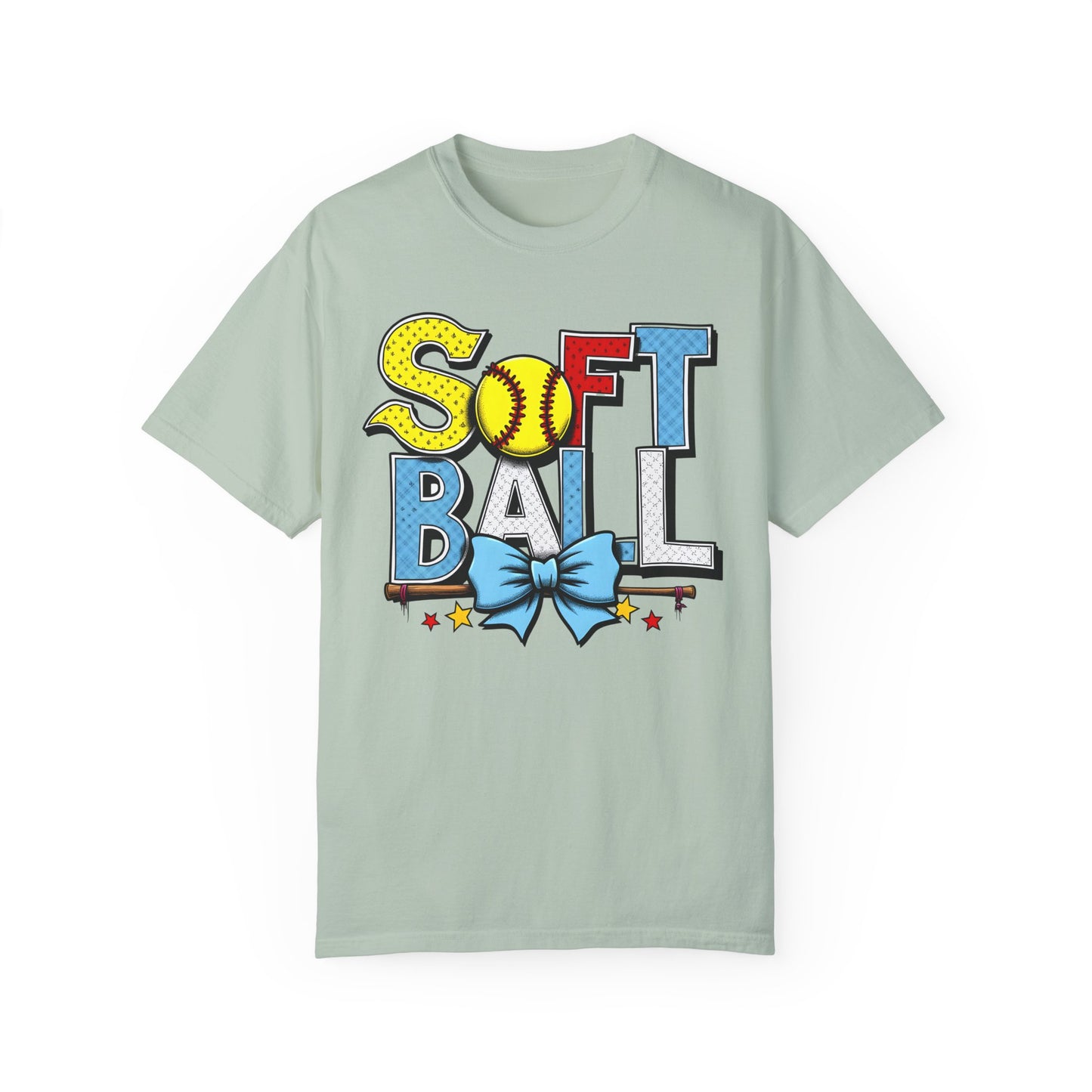 Softball Coquette Bow T-Shirt