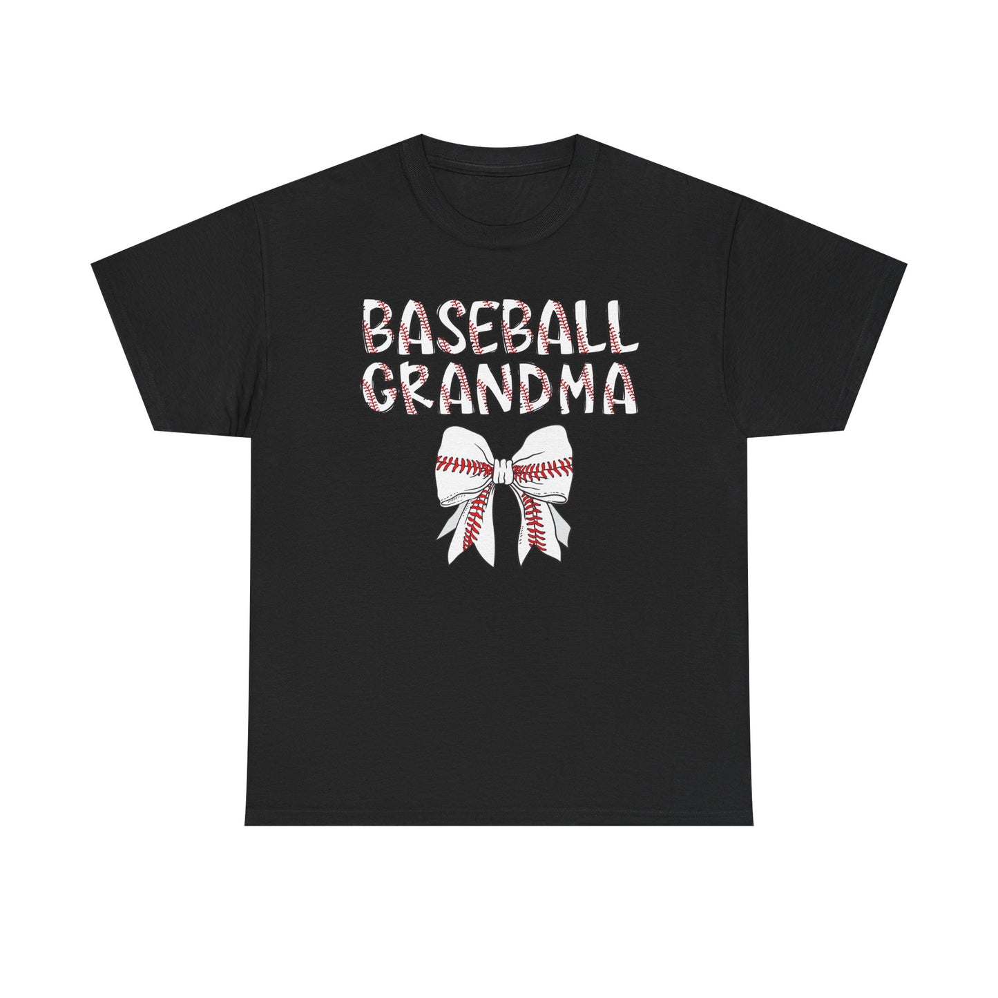 Baseball Grandma Coquette Bow T-Shirt