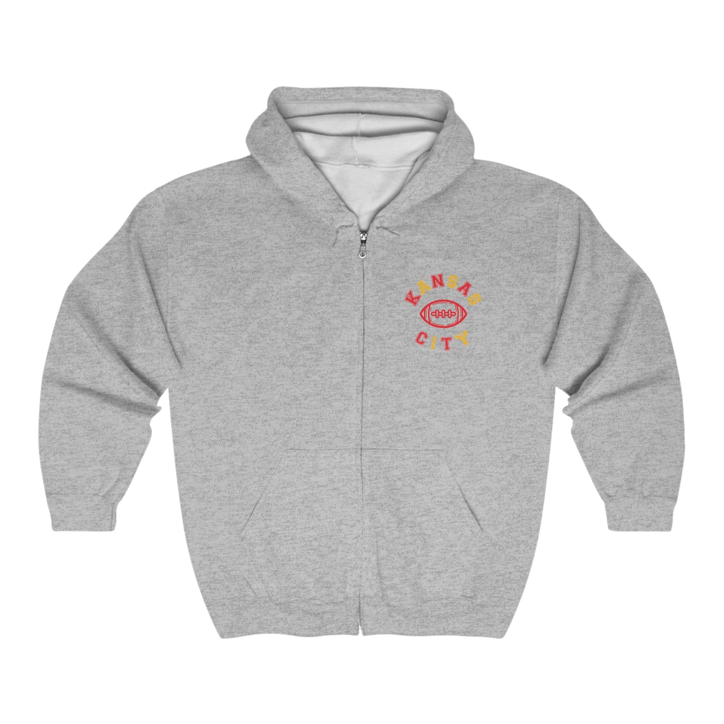 Adult In My KC Football Era Full Zip Hooded Sweatshirt