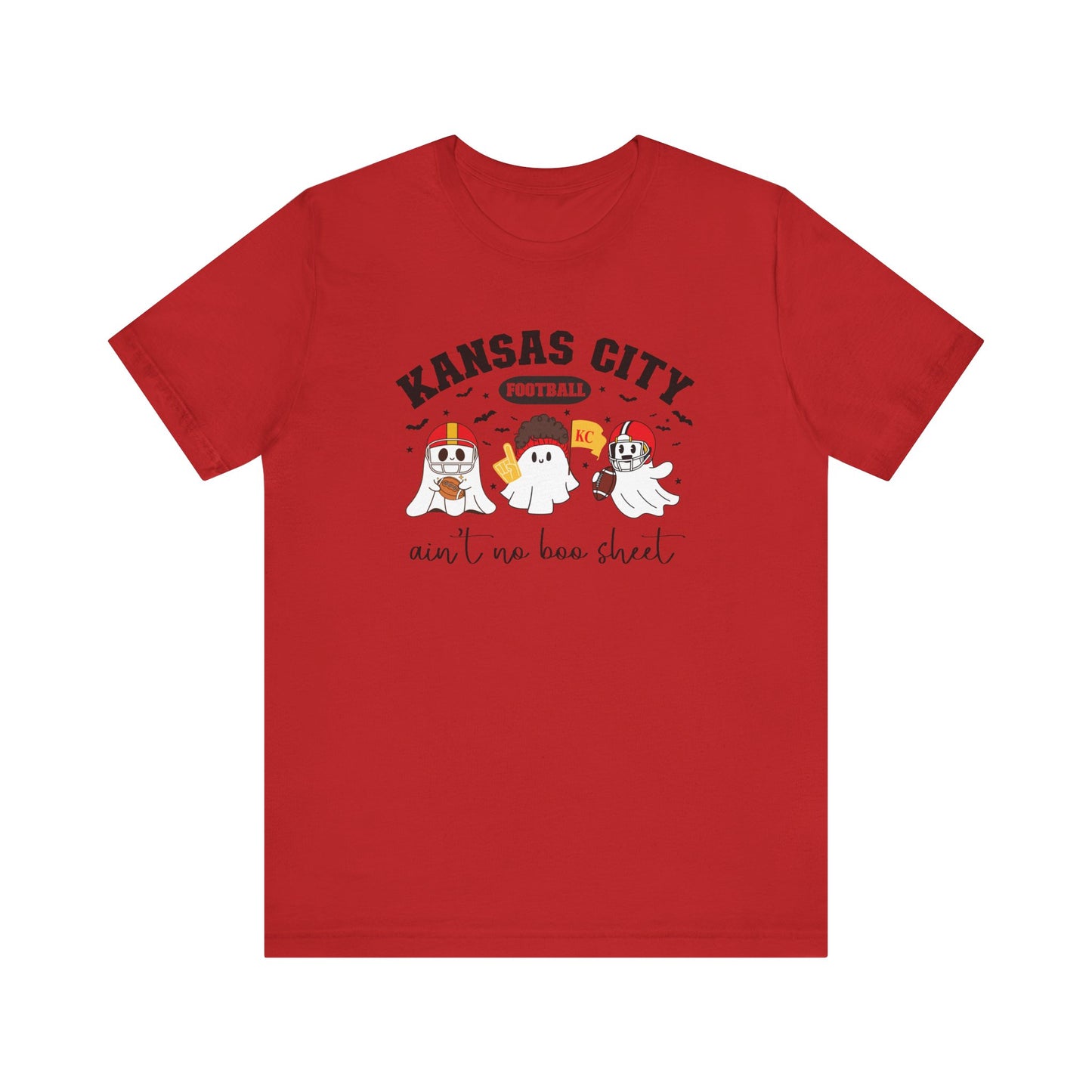 Kansas City Football Aint No Boo Sheet T-shirt