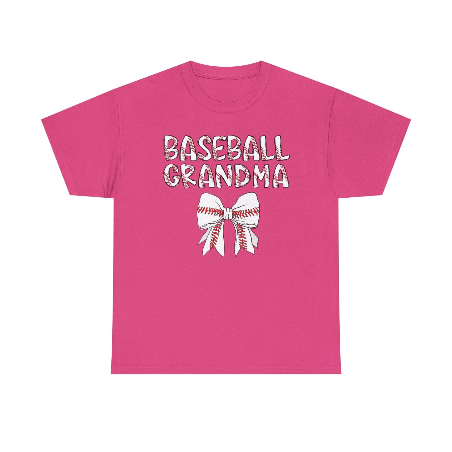 Baseball Grandma Coquette Bow T-Shirt