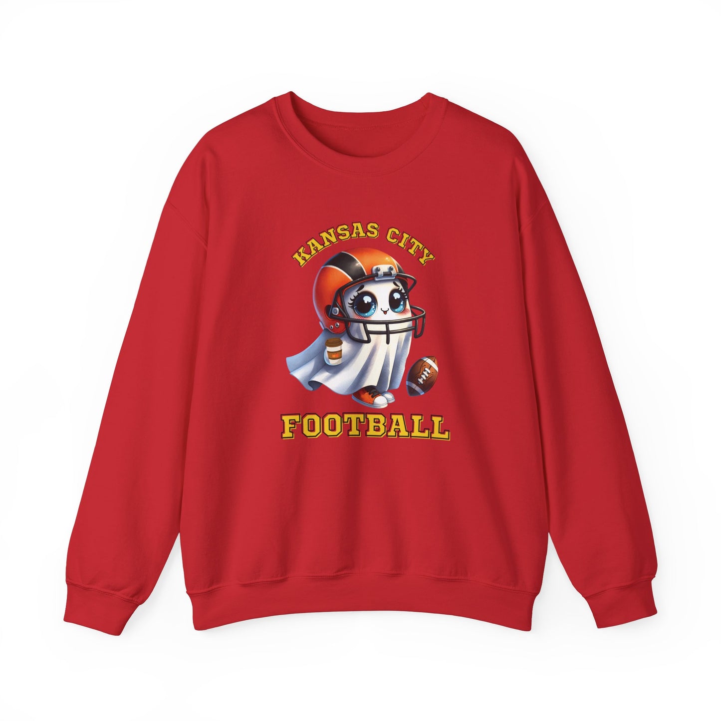 Kansas City Football Ghost Player Sweatshirt