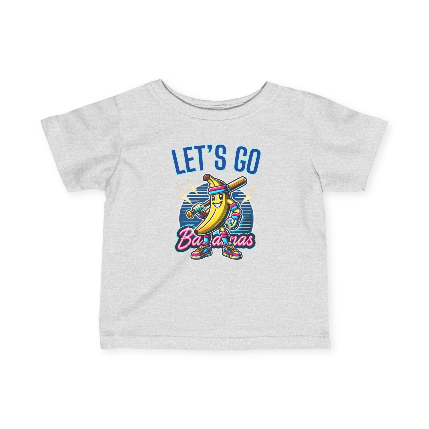 Infant Let's Go Bananas Kansas City Baseball Shirt