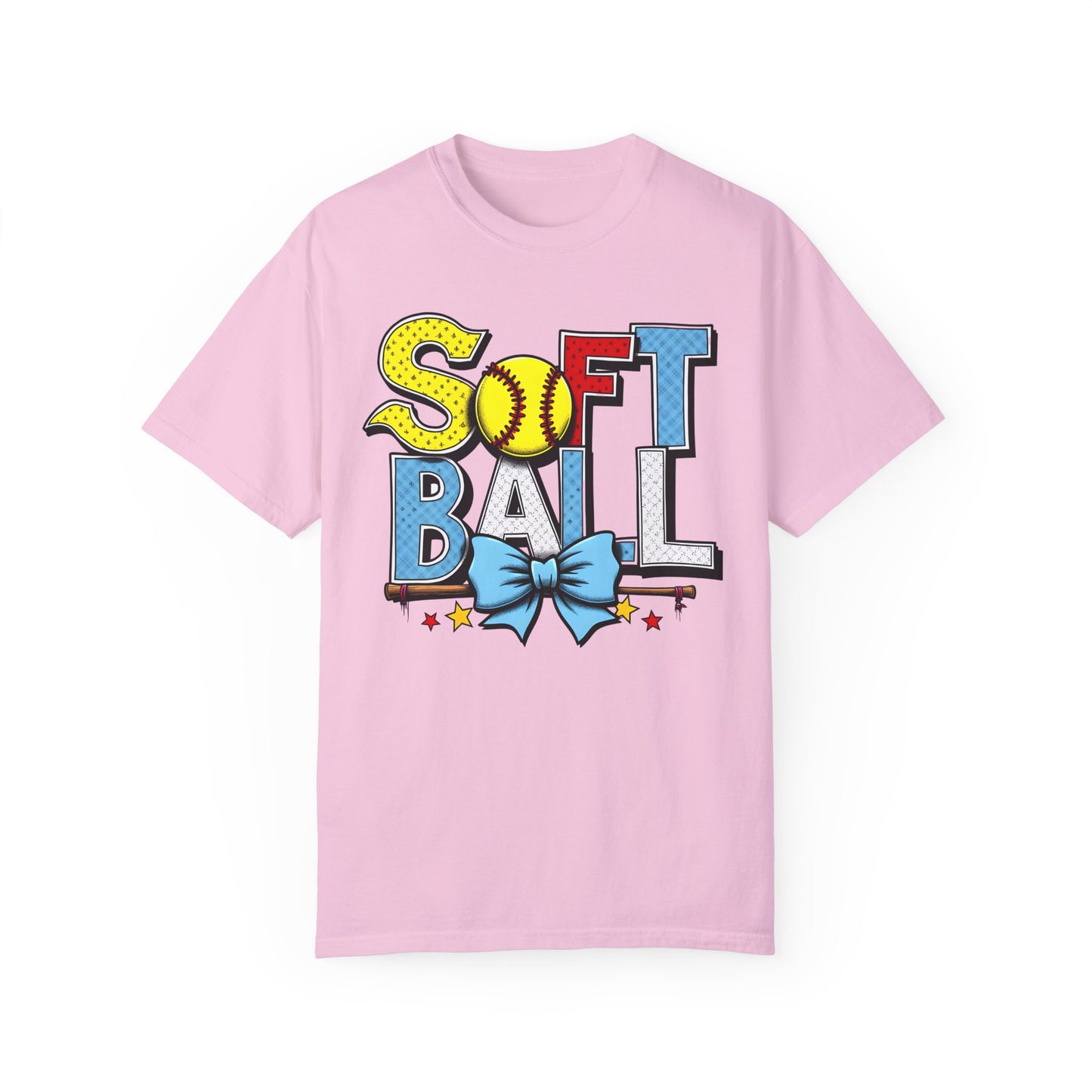 Softball Coquette Bow T-Shirt