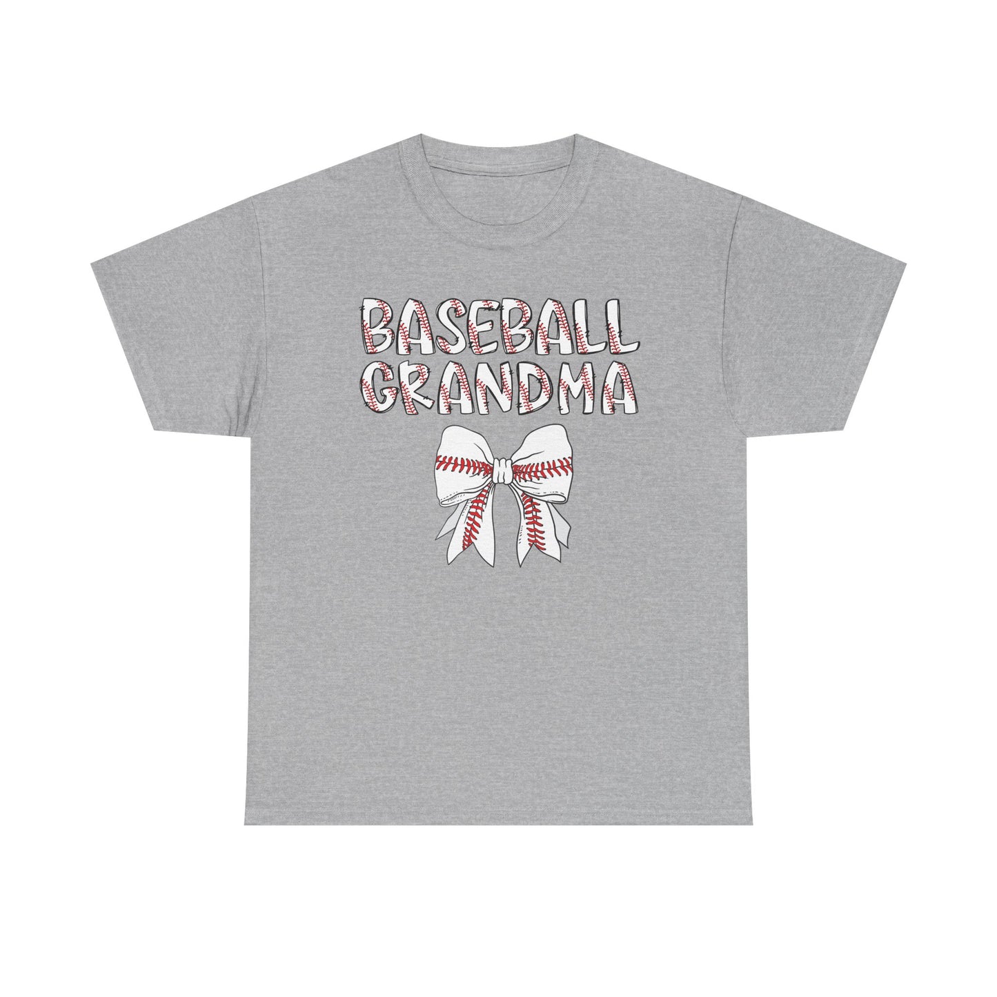 Baseball Grandma Coquette Bow T-Shirt