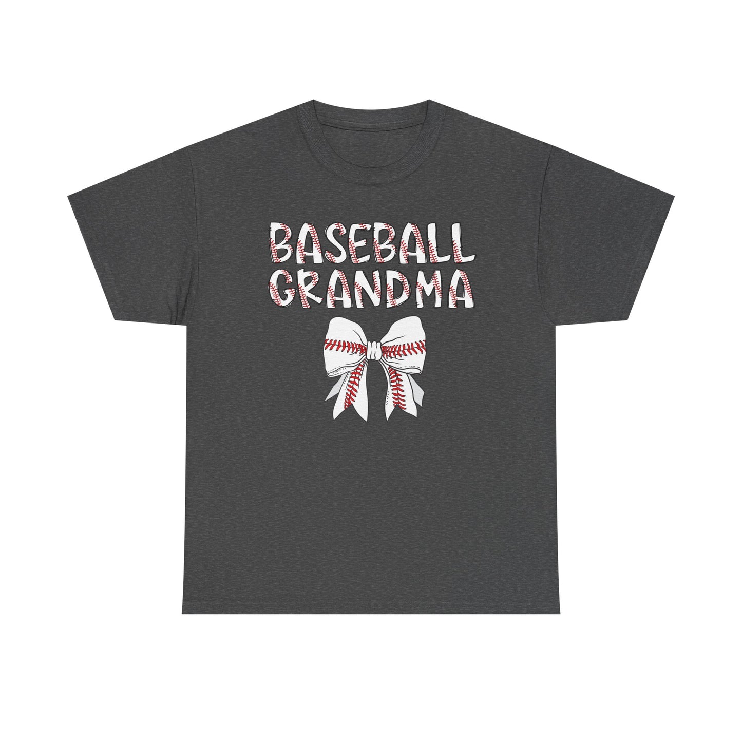 Baseball Grandma Coquette Bow T-Shirt
