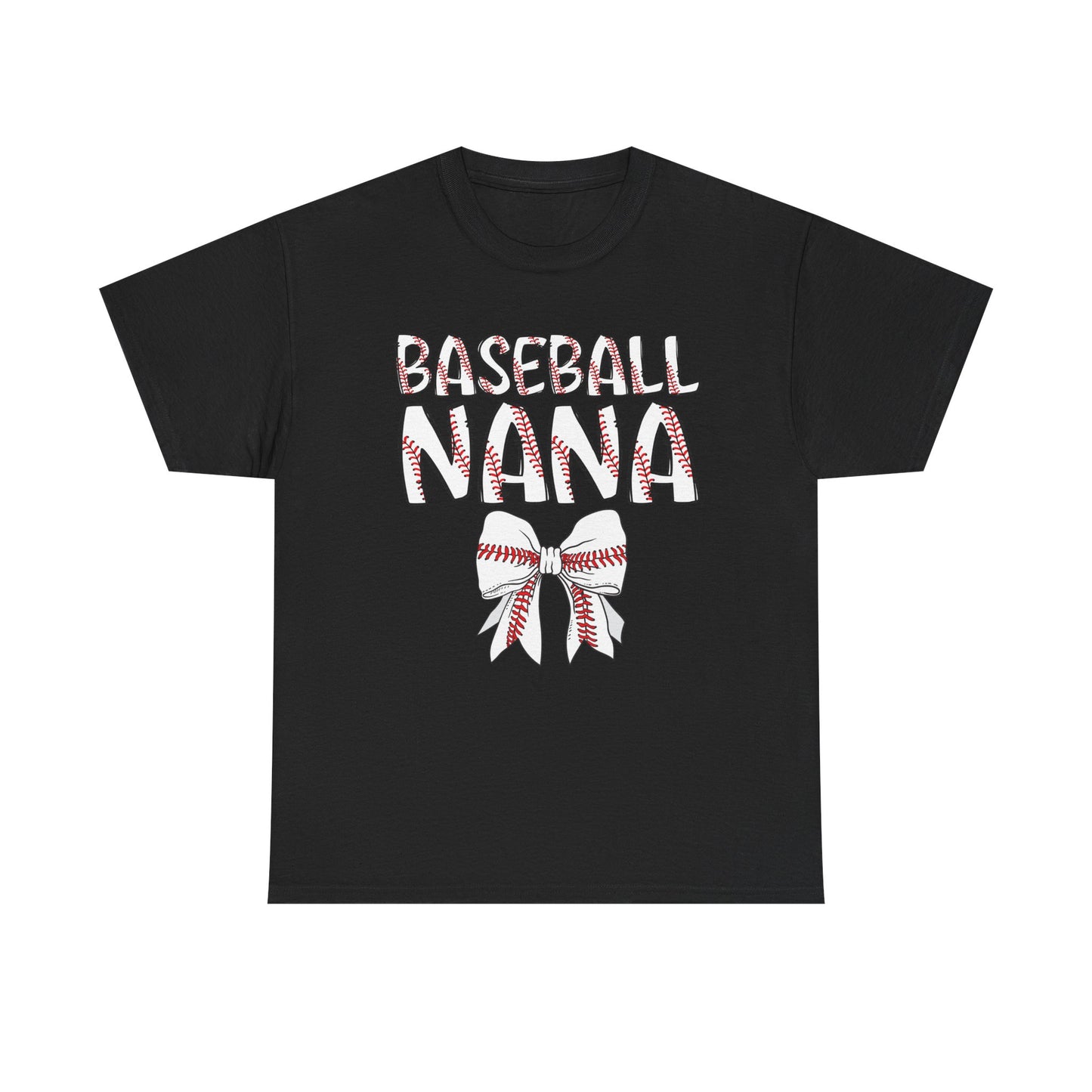Baseball Nana Coquette Bow T-Shirt