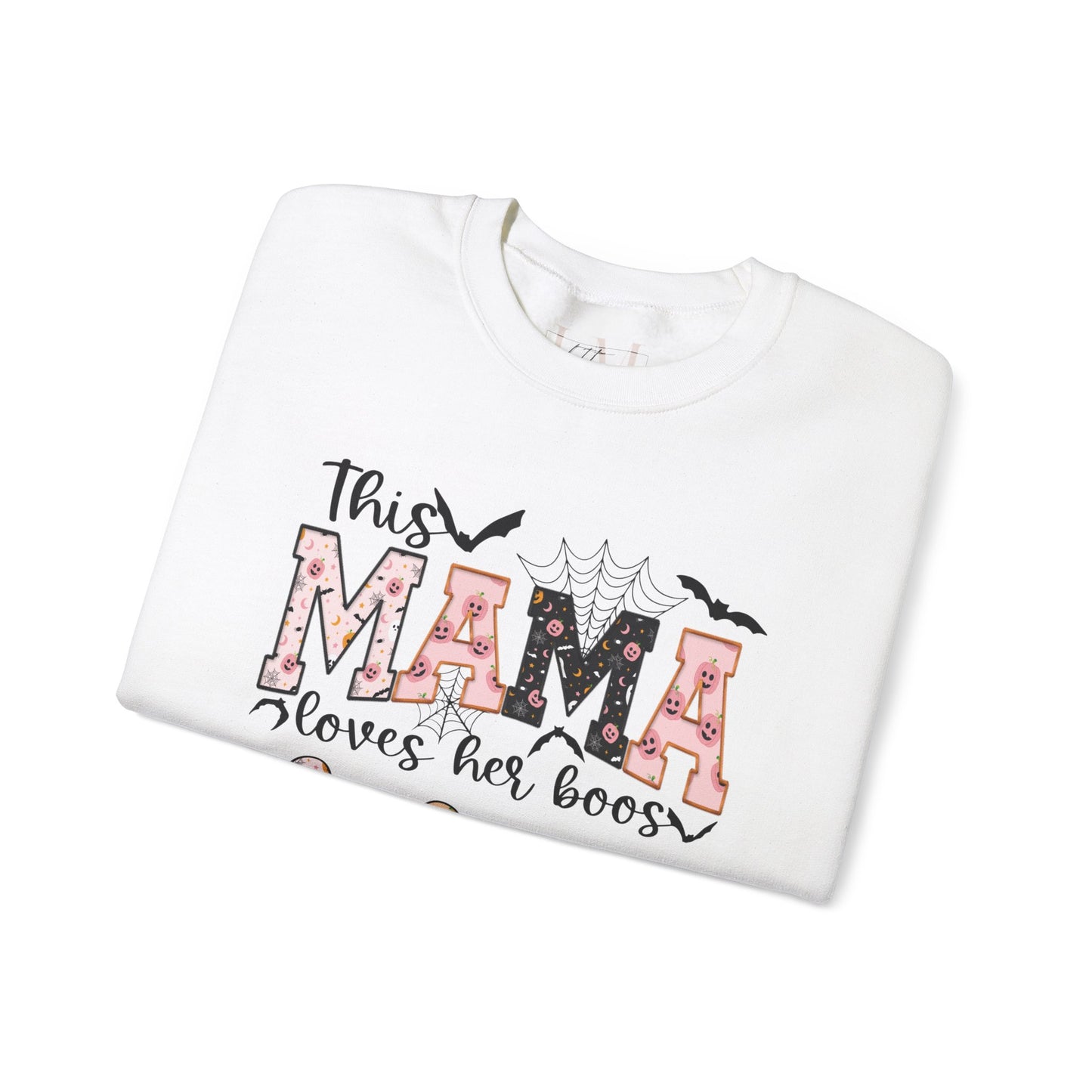 Custom Mama Loves her Boos Sweatshirt