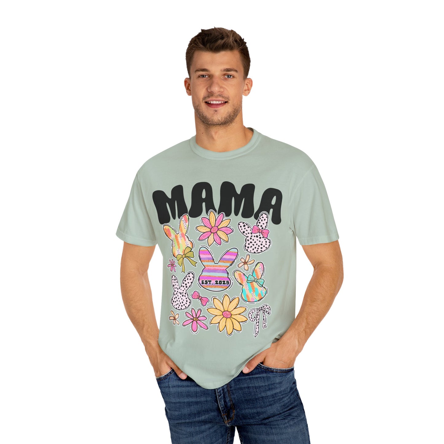 Coquette MAMA Dot Comfort Colors T-shirt