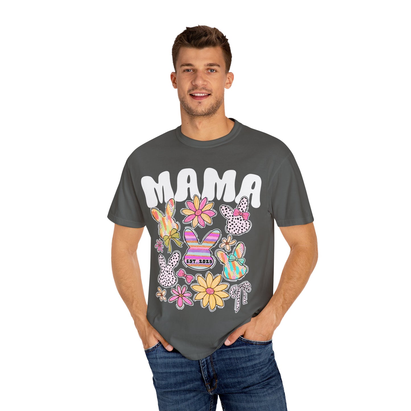 Coquette MAMA Dot Comfort Colors T-shirt