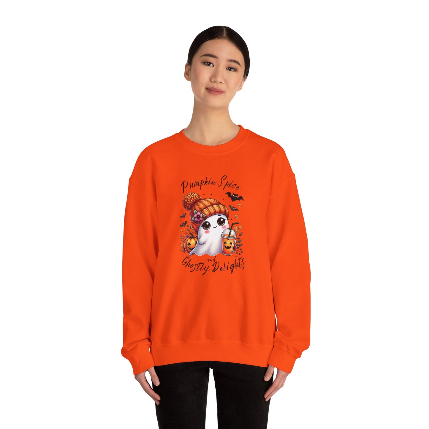 Pumpkin Spice and Ghostly Delights Sweatshirt