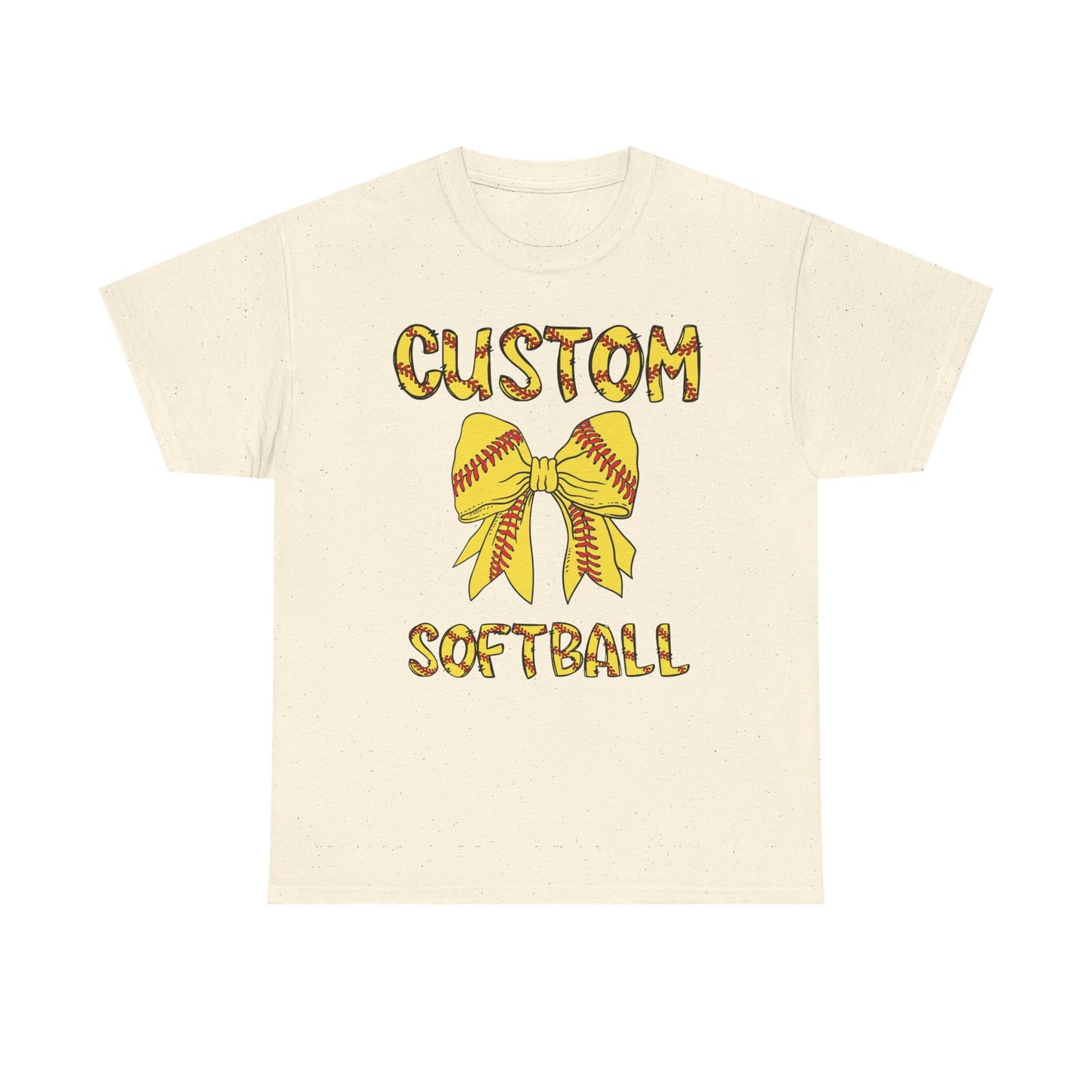 Custom Team Name Softball Mom T-shirt