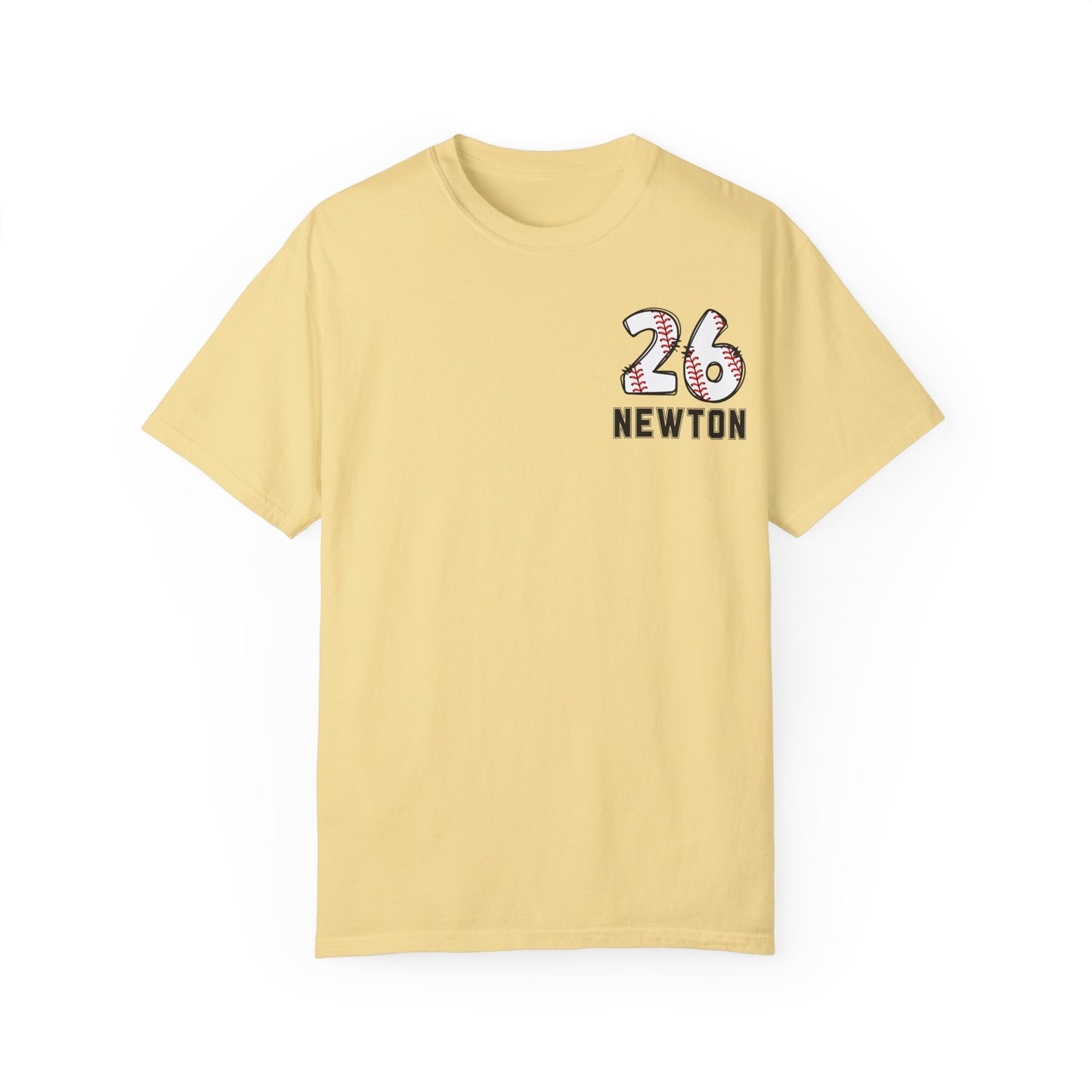 Custom Baseball Number and Name T-Shirt