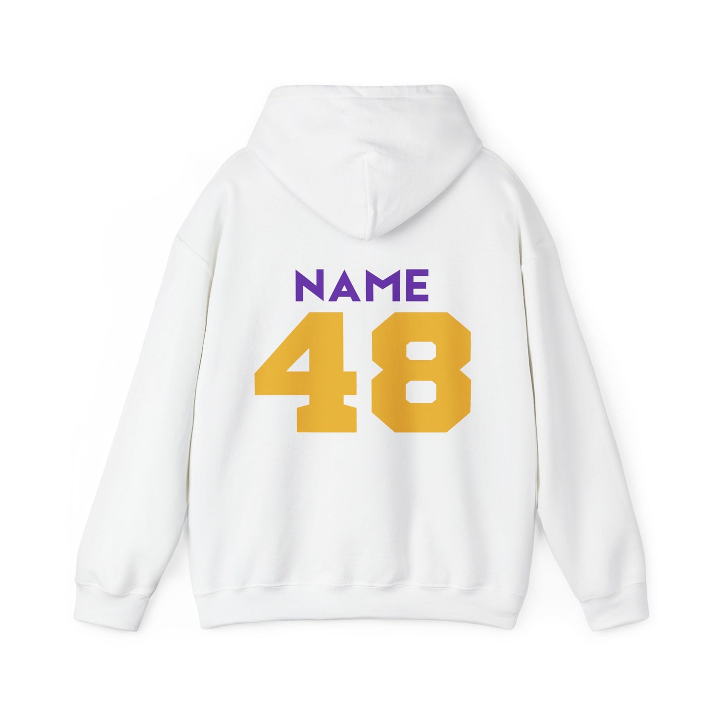 Adult Unisex Broncos Hoodie with Custom Name and Number