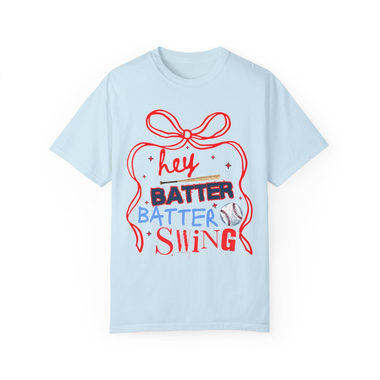 Coquette Hey Batter Batter Swing Baseball T-Shirt