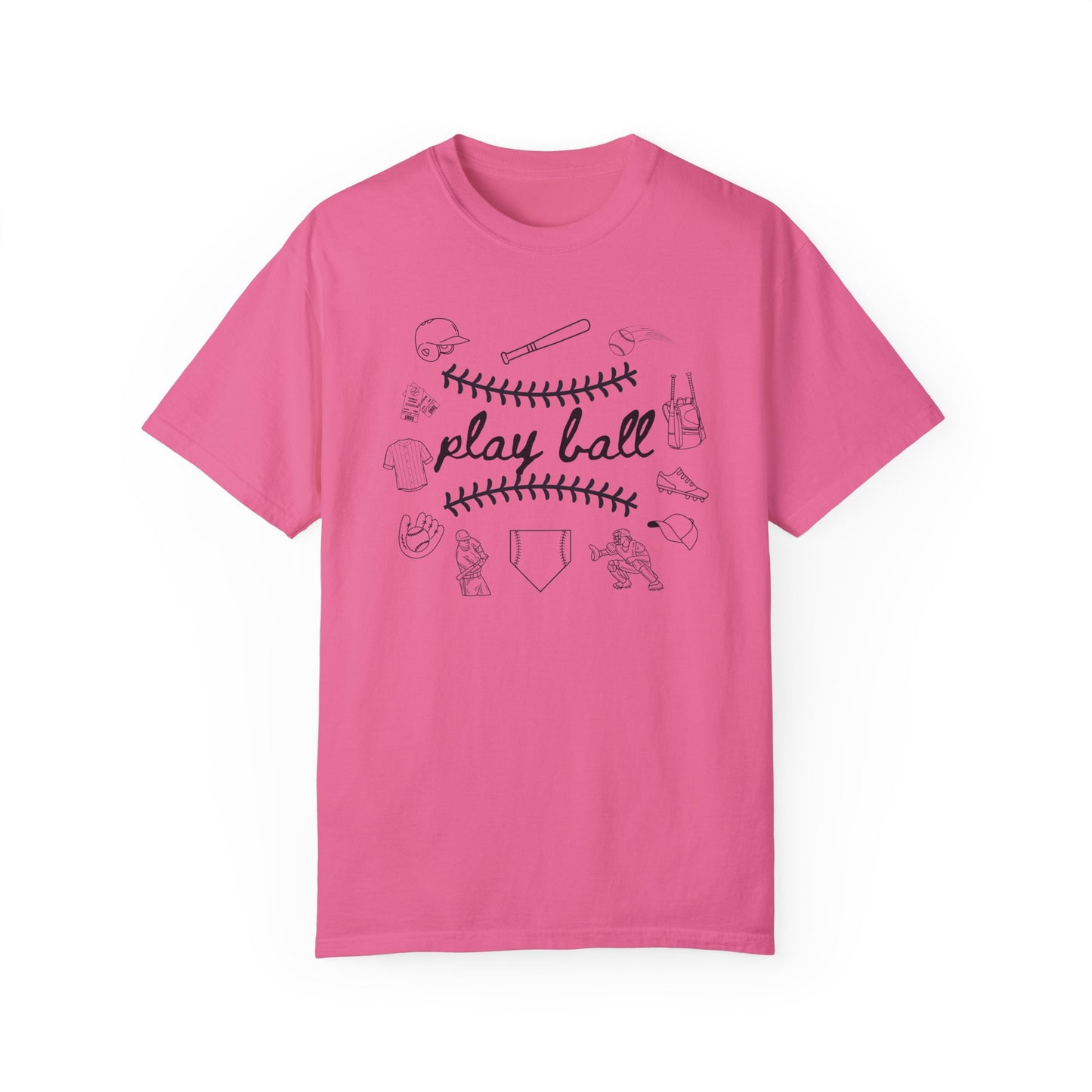 Play Ball Doodle T-Shirt