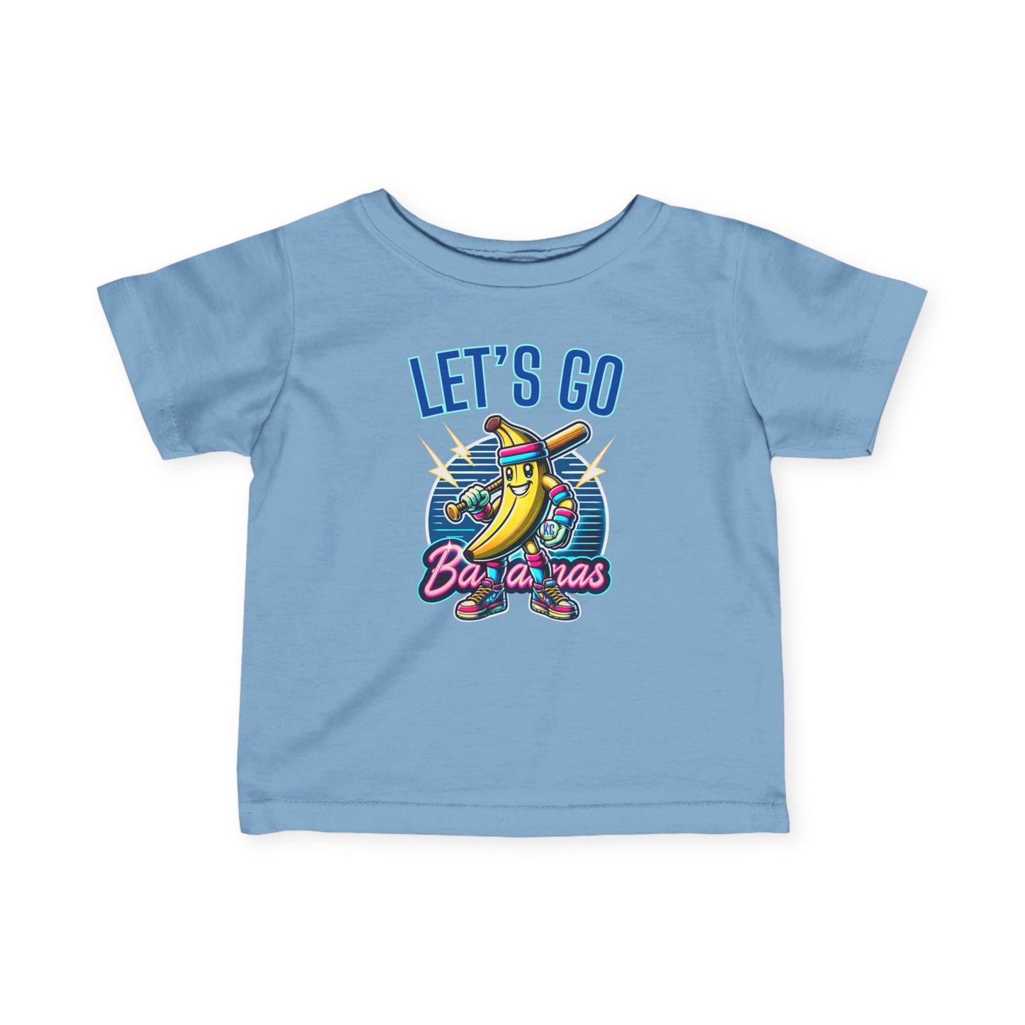 Infant Let's Go Bananas Kansas City Baseball Shirt