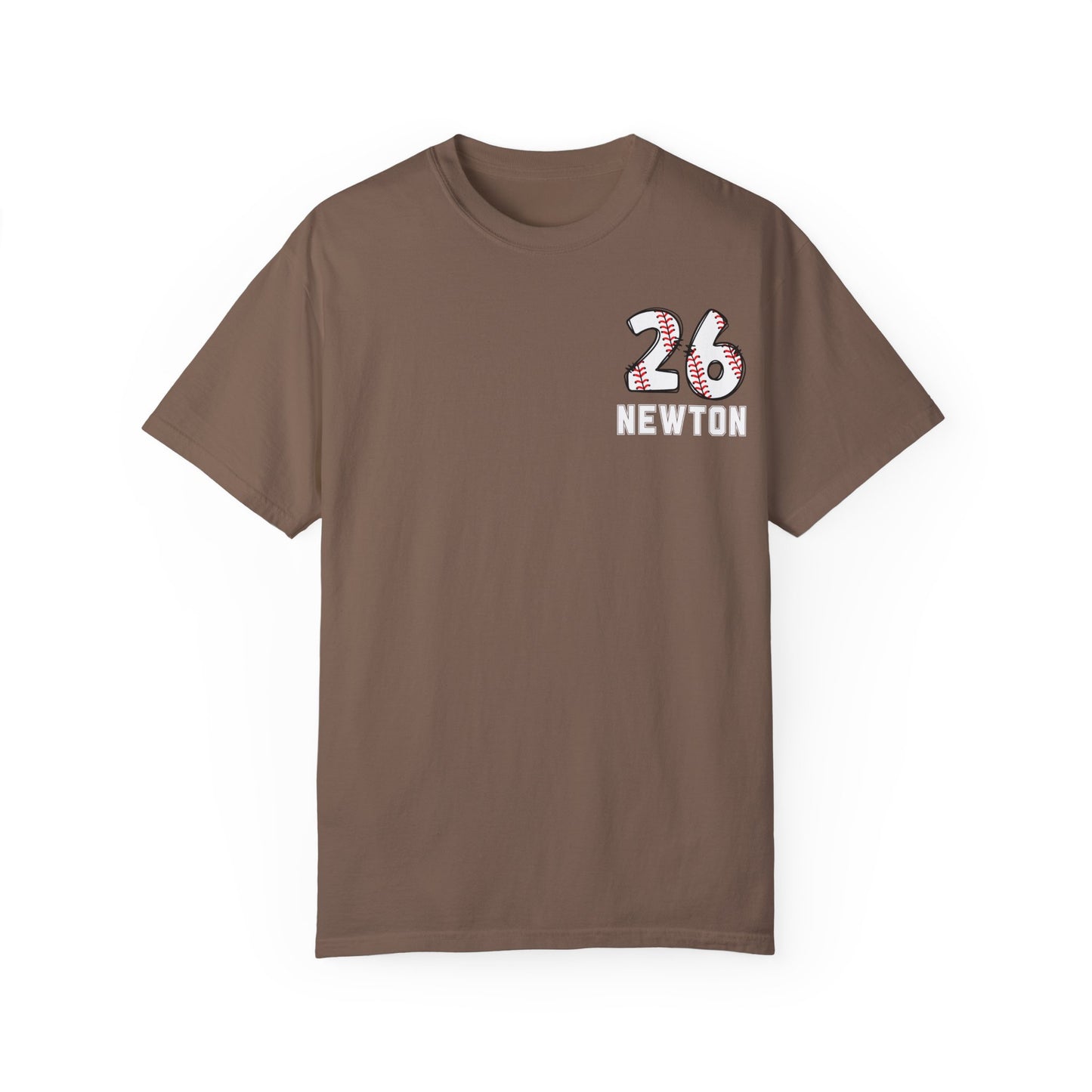 Custom Baseball Number and Name T-Shirt