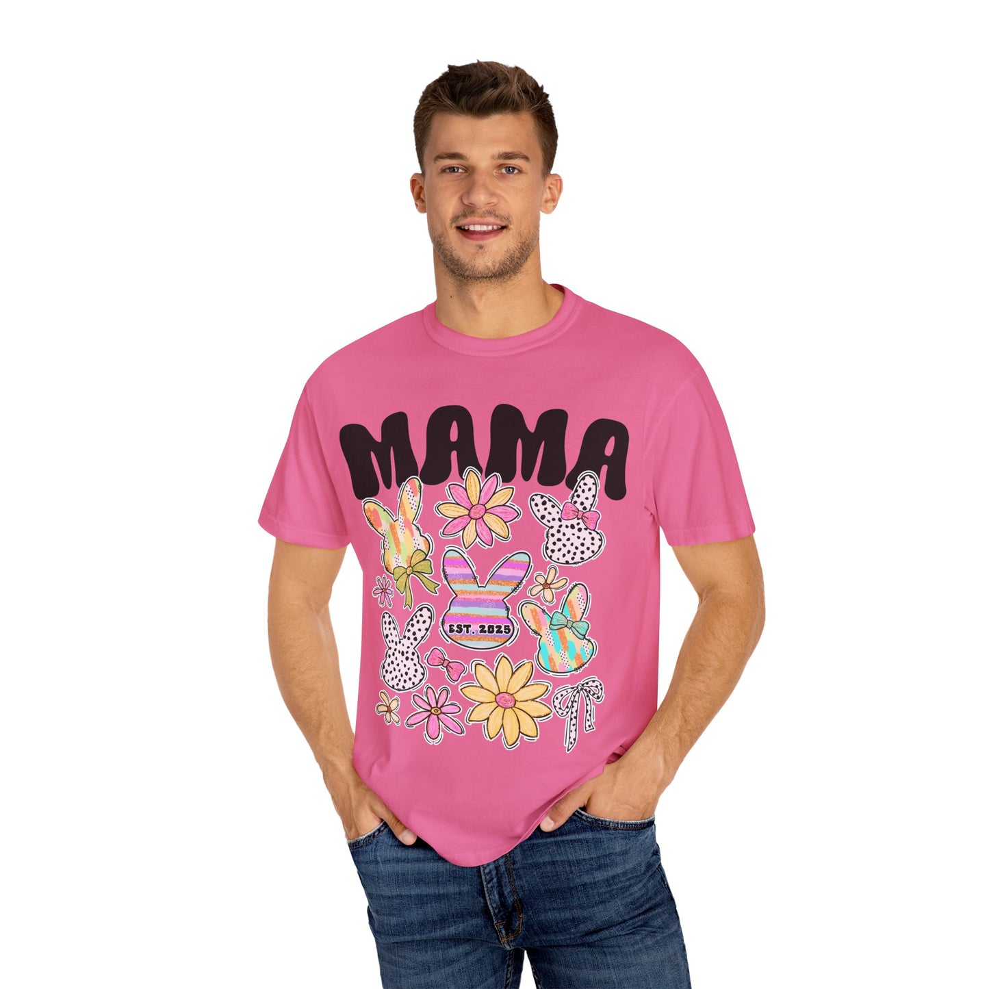 Coquette MAMA Dot Comfort Colors T-shirt