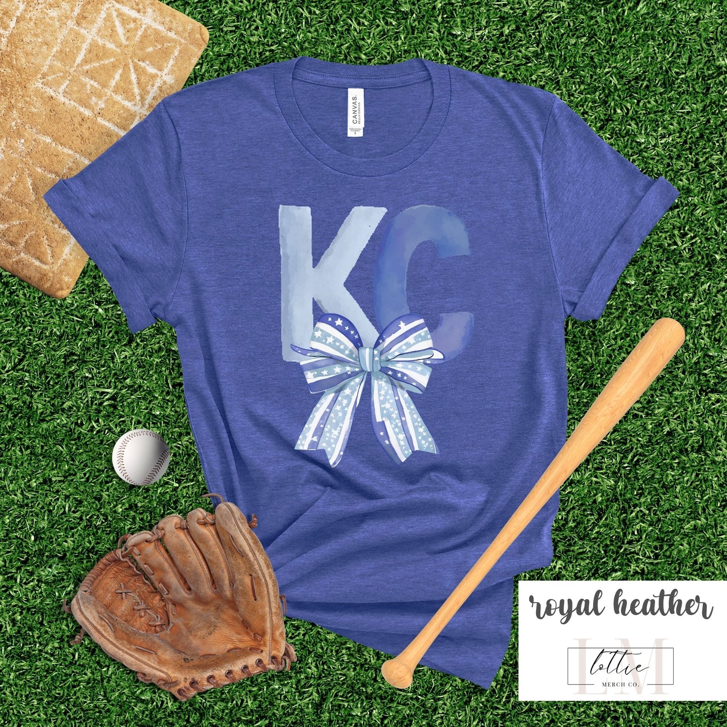 Kansas City Baseball Coquette Shirt