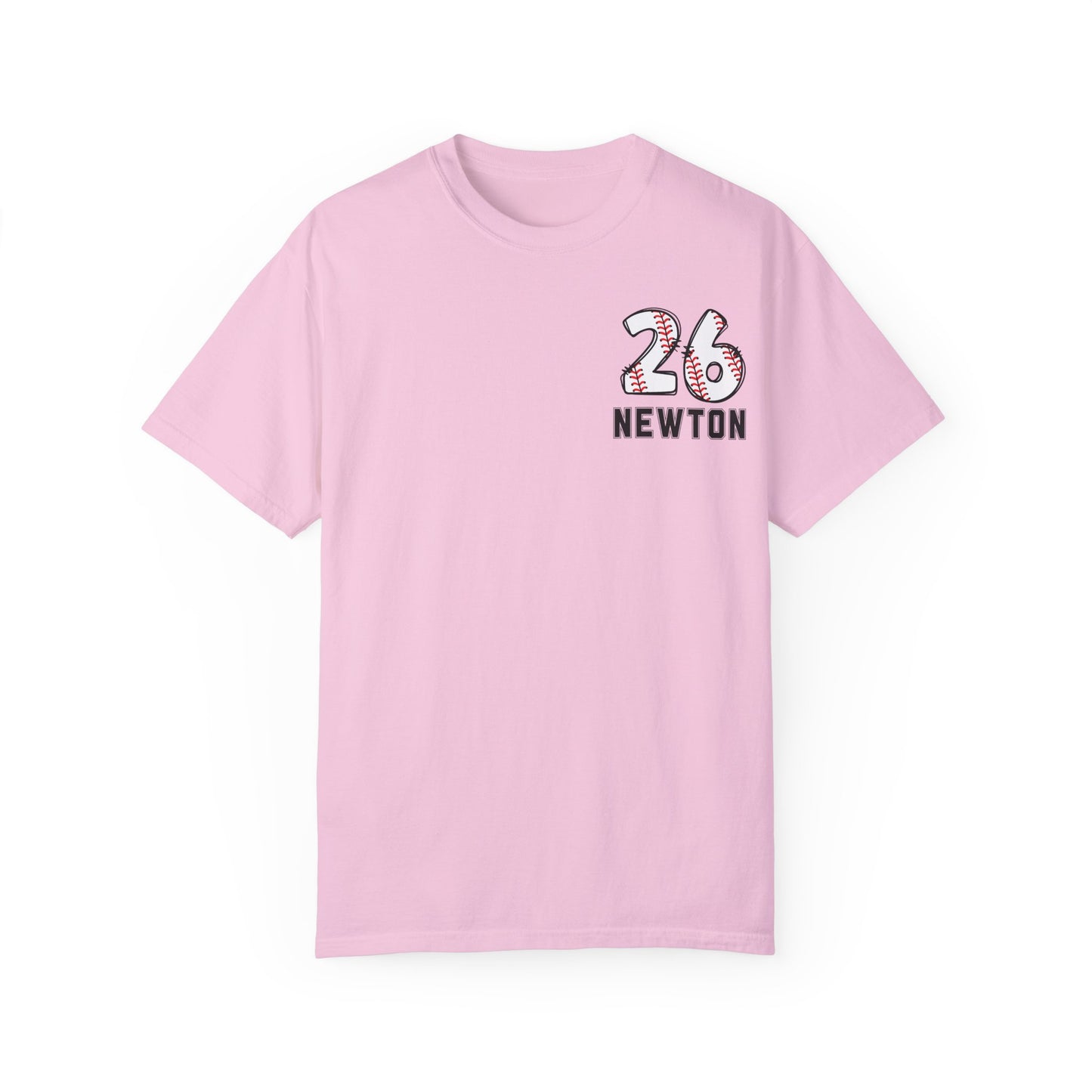 Custom Baseball Number and Name T-Shirt