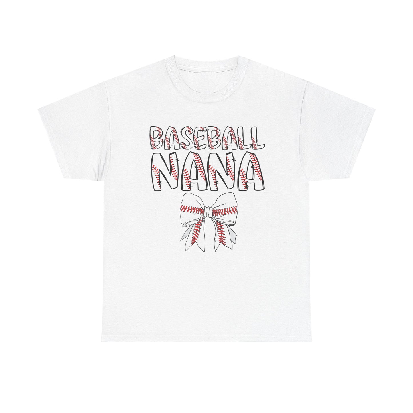 Baseball Nana Coquette Bow T-Shirt