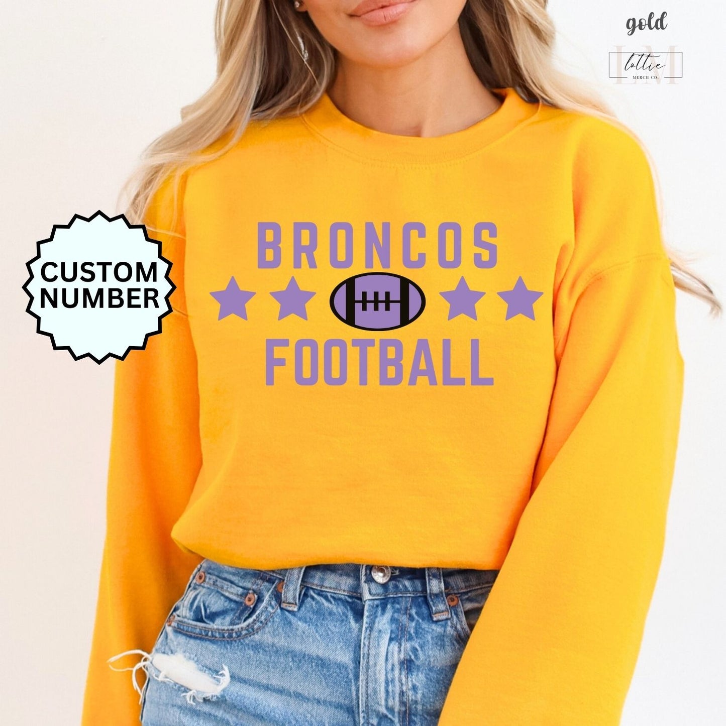 Broncos Football Star Shirt