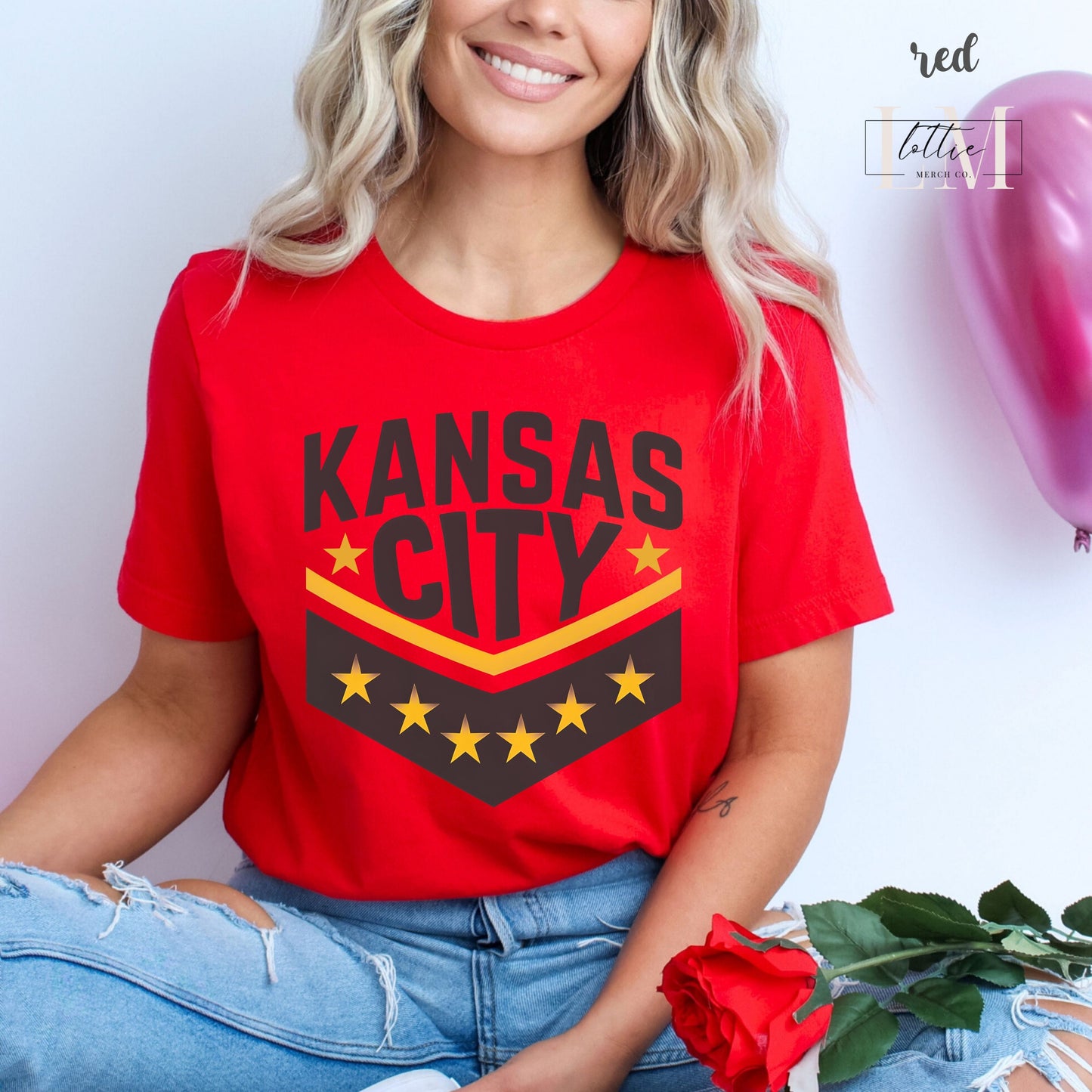 Kansas City Starred Shirt or Sweatshirt