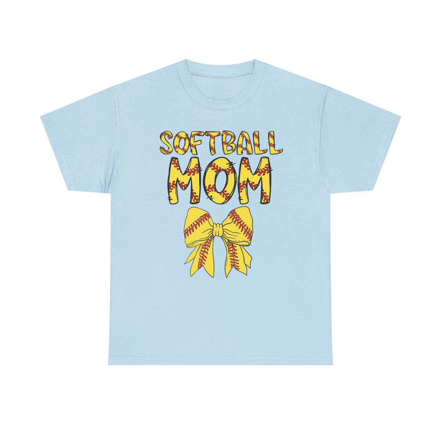 Softball Mom Unisex Heavy Cotton Tee